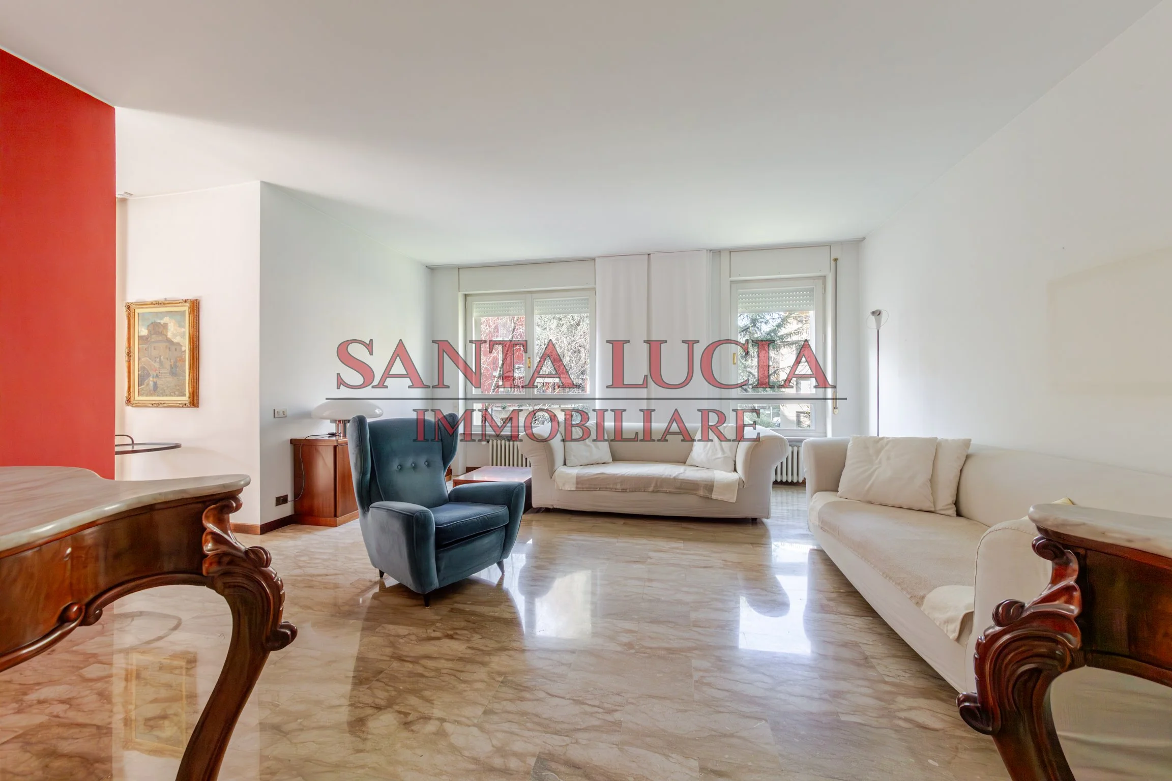 Ampio quadrilocale di prestigio - Via Monte Rosa 15 - Santa Lucia Immobiliare