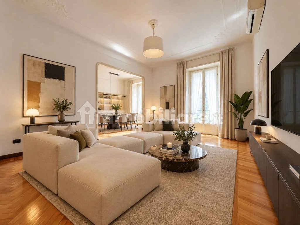 Elegante quadrilocale in stabile signorile - Via Carlo Ravizza 14 - Santa Lucia Immobiliare