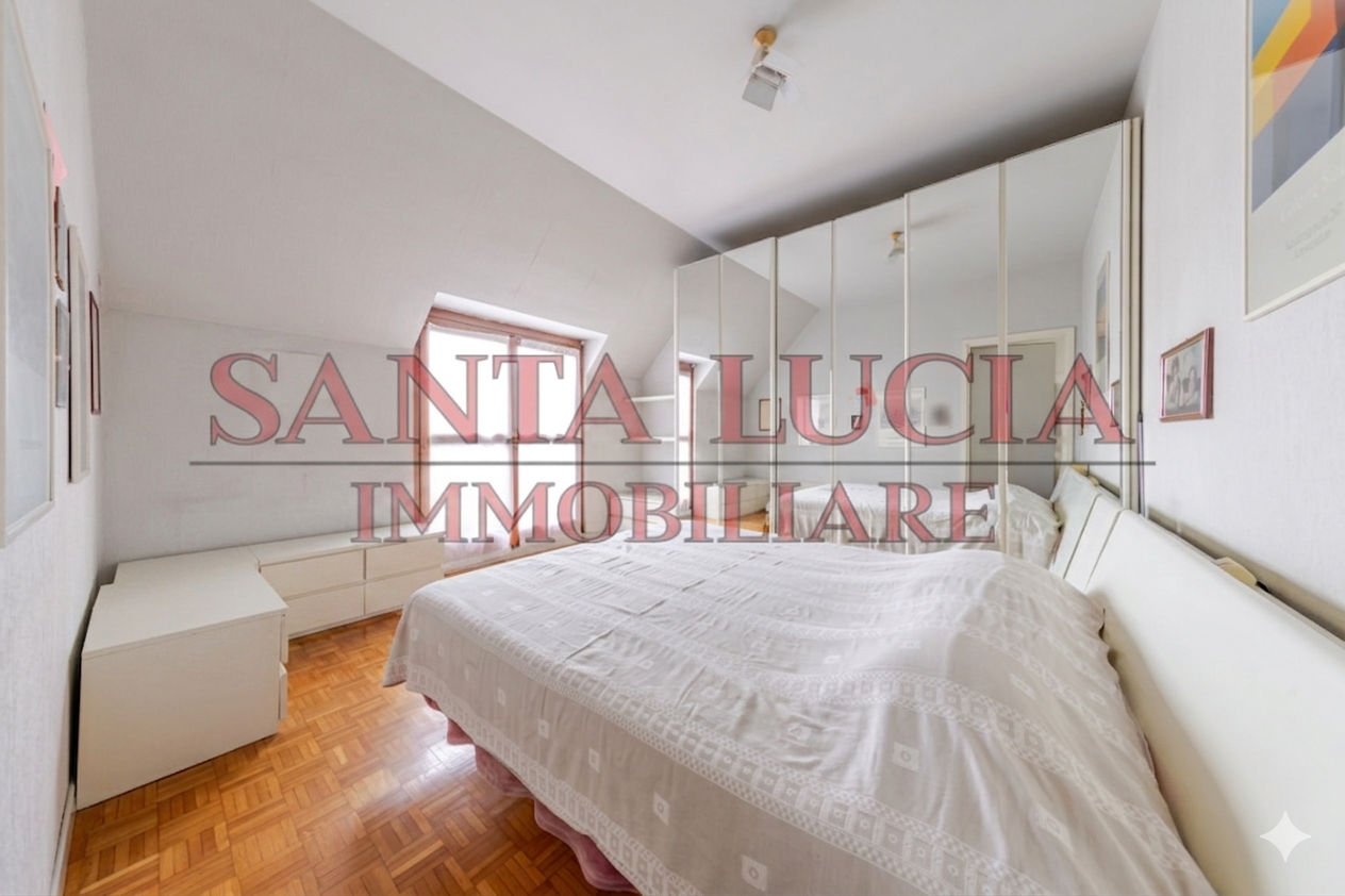 Attico con vista mozzafiato sullo skyline di Milano e alpi - Via Giacomo Boni 29 - Santa Lucia Immobiliare