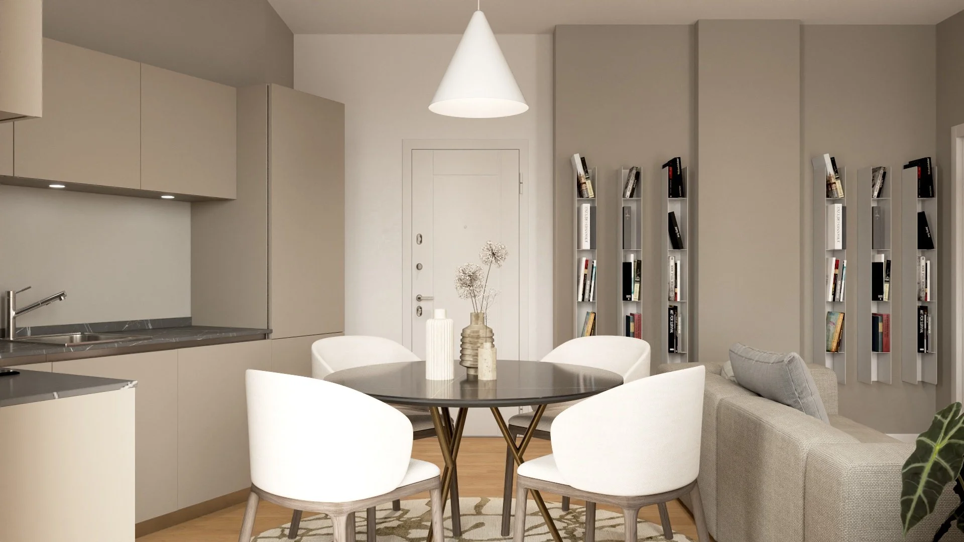 Via Mercadante - Elegante bilocale di nuova realizzazione con posto auto - In vendita - Santa Lucia Immobiliare