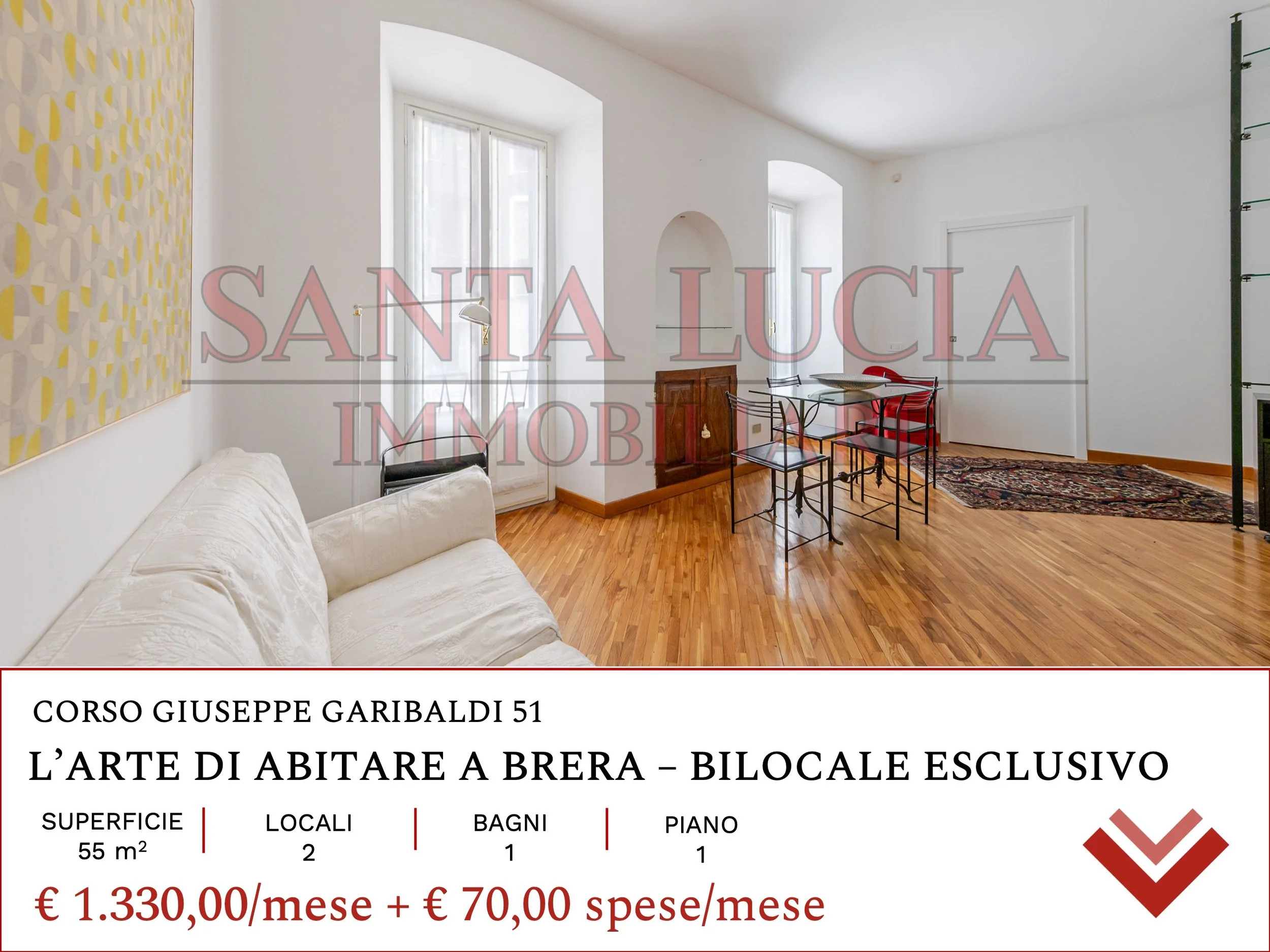 CORSO GIUSEPPE GARIBALDI 51 - BILOCALE ESCLUSIVO