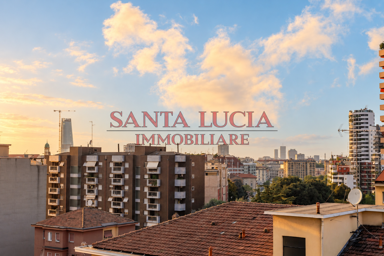 Trilocale al 9 piano con terrazzo classe energetica A4  - via Sebastiano Serlio 7 - Santa Lucia Immobiliare Milano