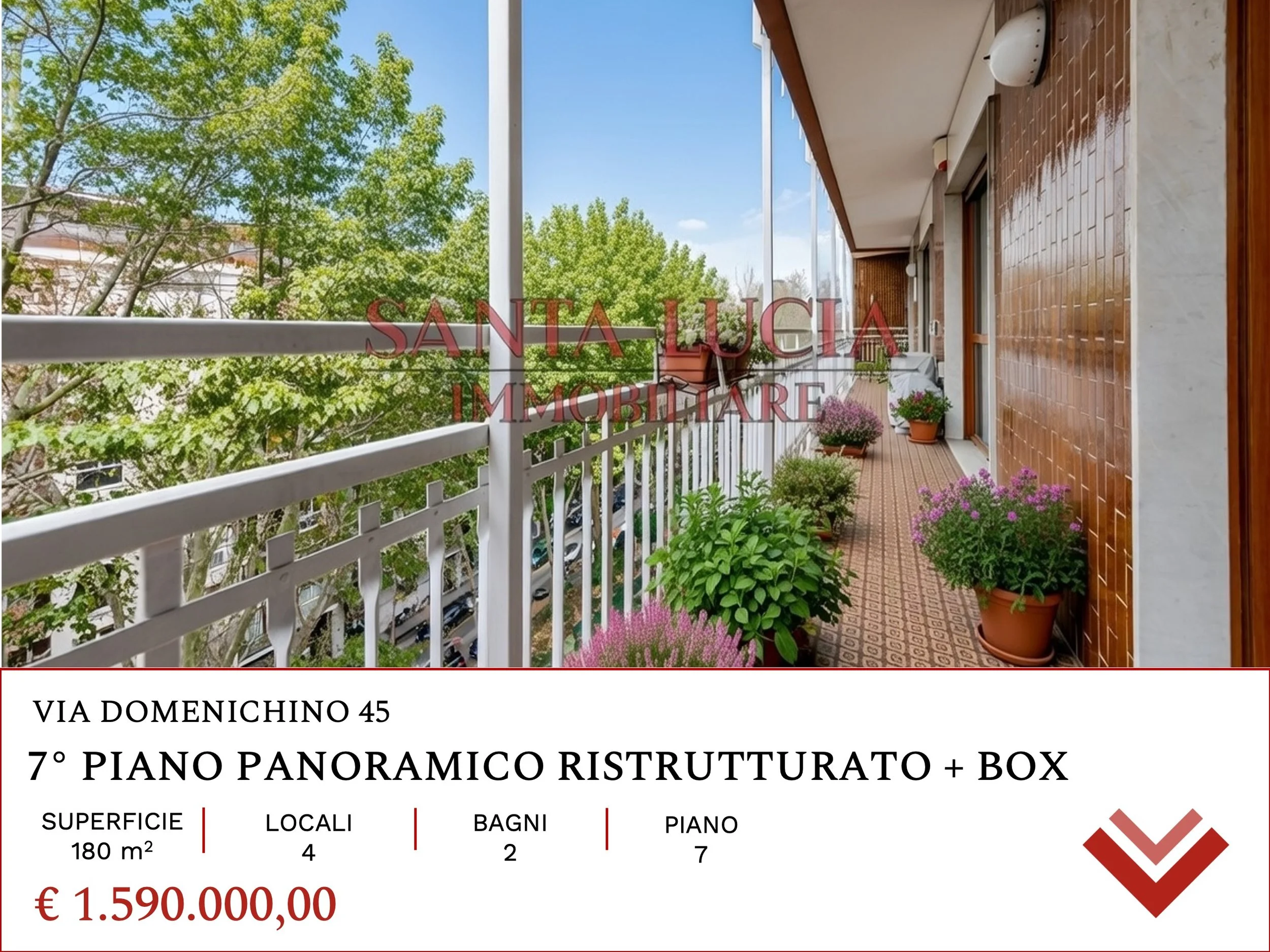 VIA DOMENICHINO 45