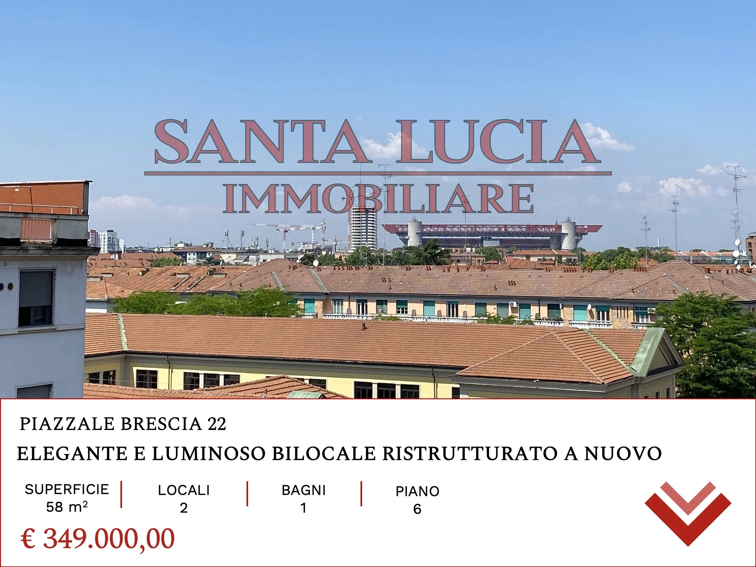 PIAZZALE BRESCIA 22 - BILOCALE