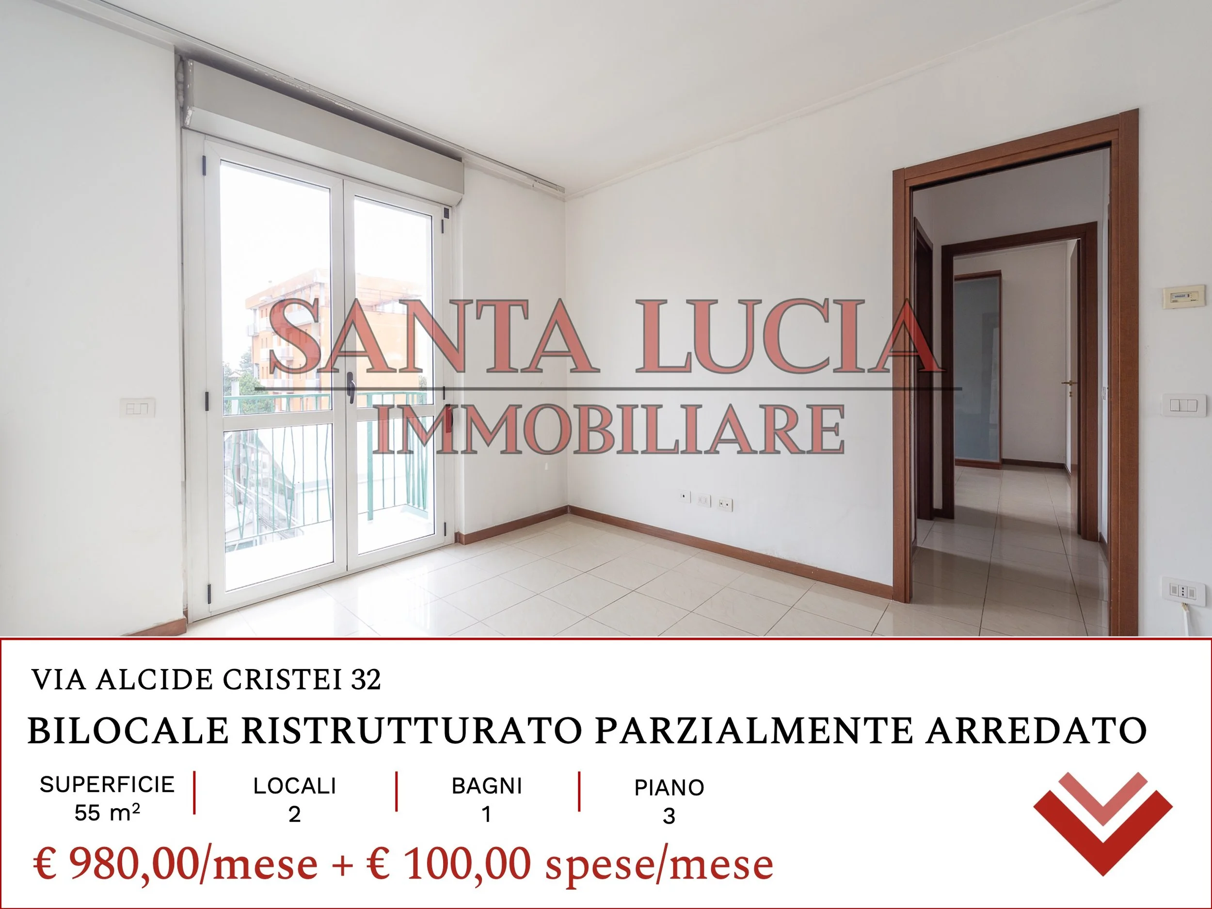 VIA ALCIDE CRISTEI 32 - SEGRATE - BILOCALE