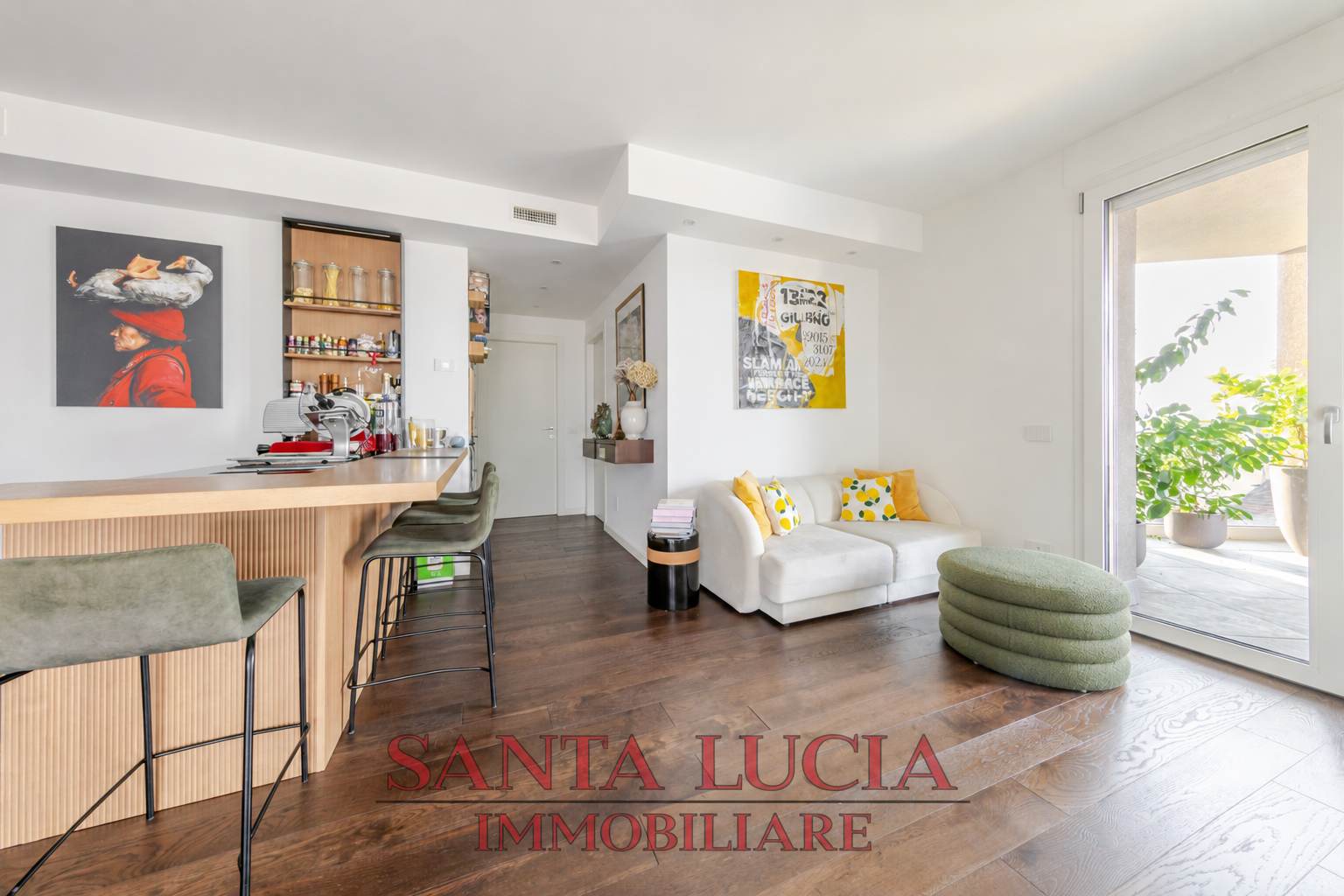 Trilocale al 9 piano con terrazzo classe energetica A4  - via Sebastiano Serlio 7 - Santa Lucia Immobiliare Milano