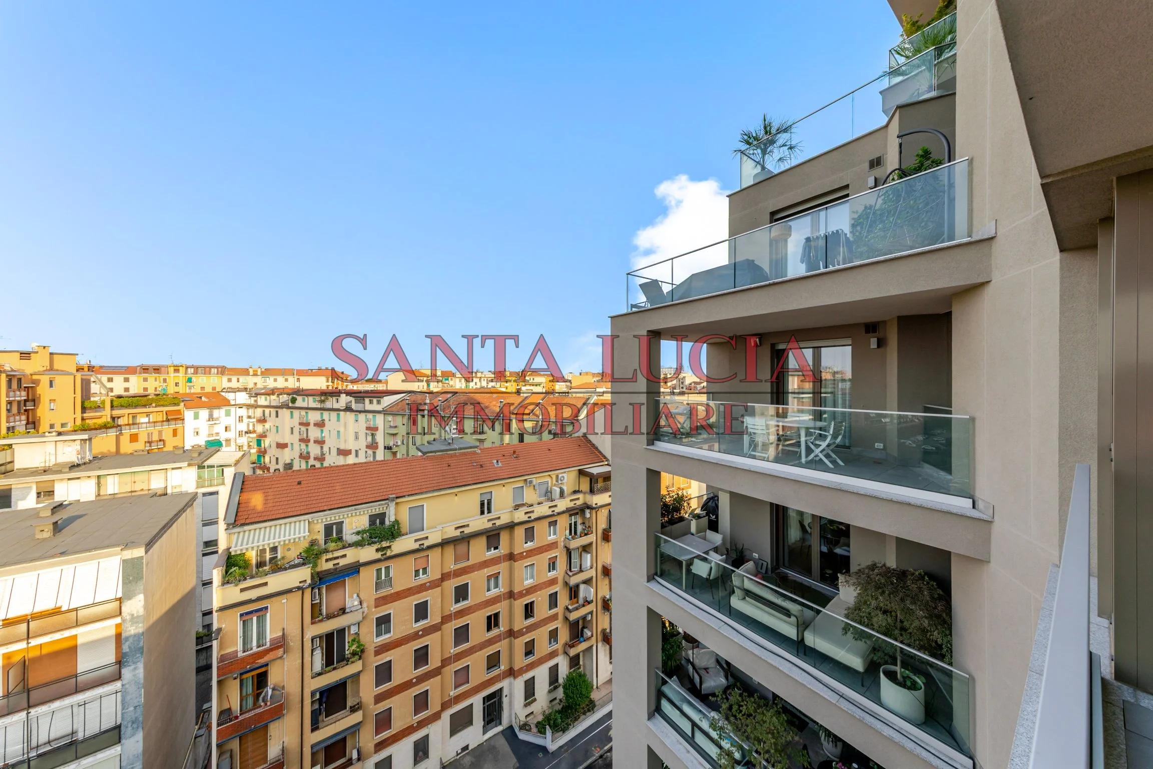 Trilocale al 9 piano con terrazzo classe energetica A4  - via Sebastiano Serlio 7 - Santa Lucia Immobiliare Milano