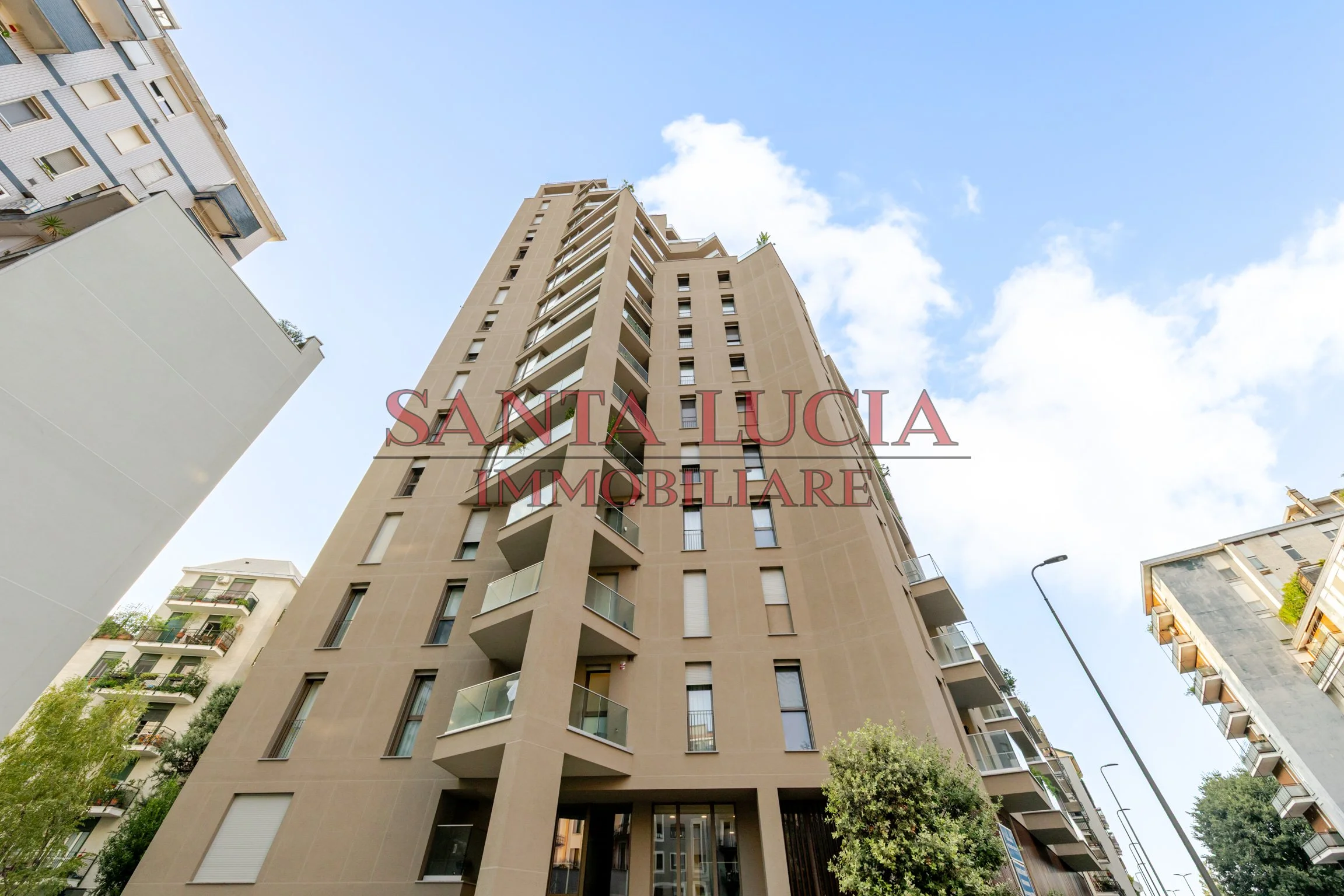 Trilocale al 9 piano con terrazzo classe energetica A4  - via Sebastiano Serlio 7 - Santa Lucia Immobiliare Milano
