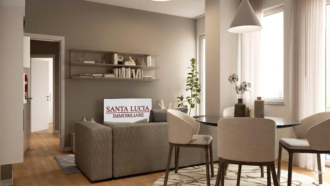 Via Mercadante - Elegante bilocale di nuova realizzazione con posto auto - In vendita - Santa Lucia Immobiliare