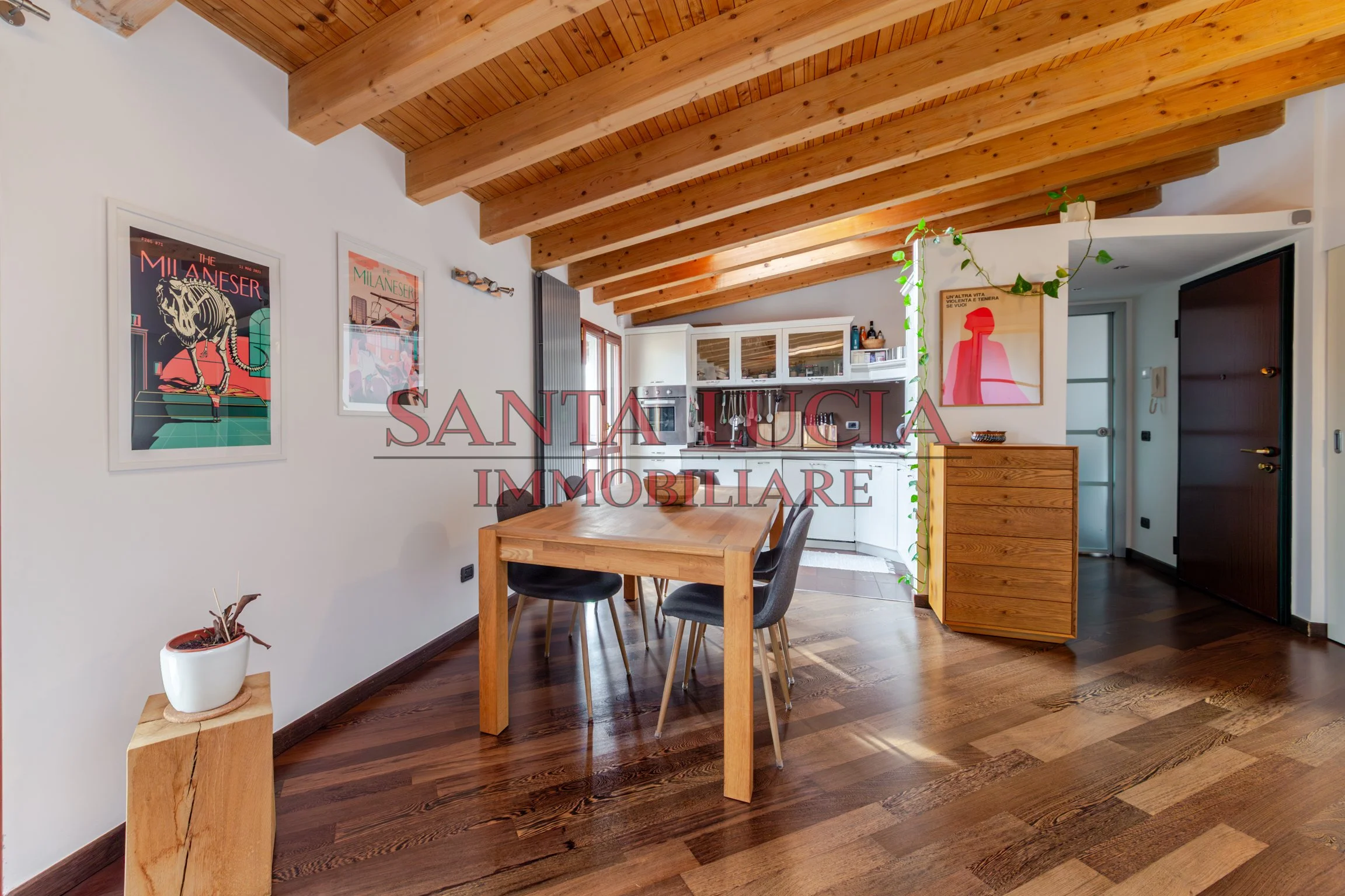 Elegante ultimo piano ristrutturato - via Celeste Clericetti 38 - Santa Lucia Immobiliare Milano