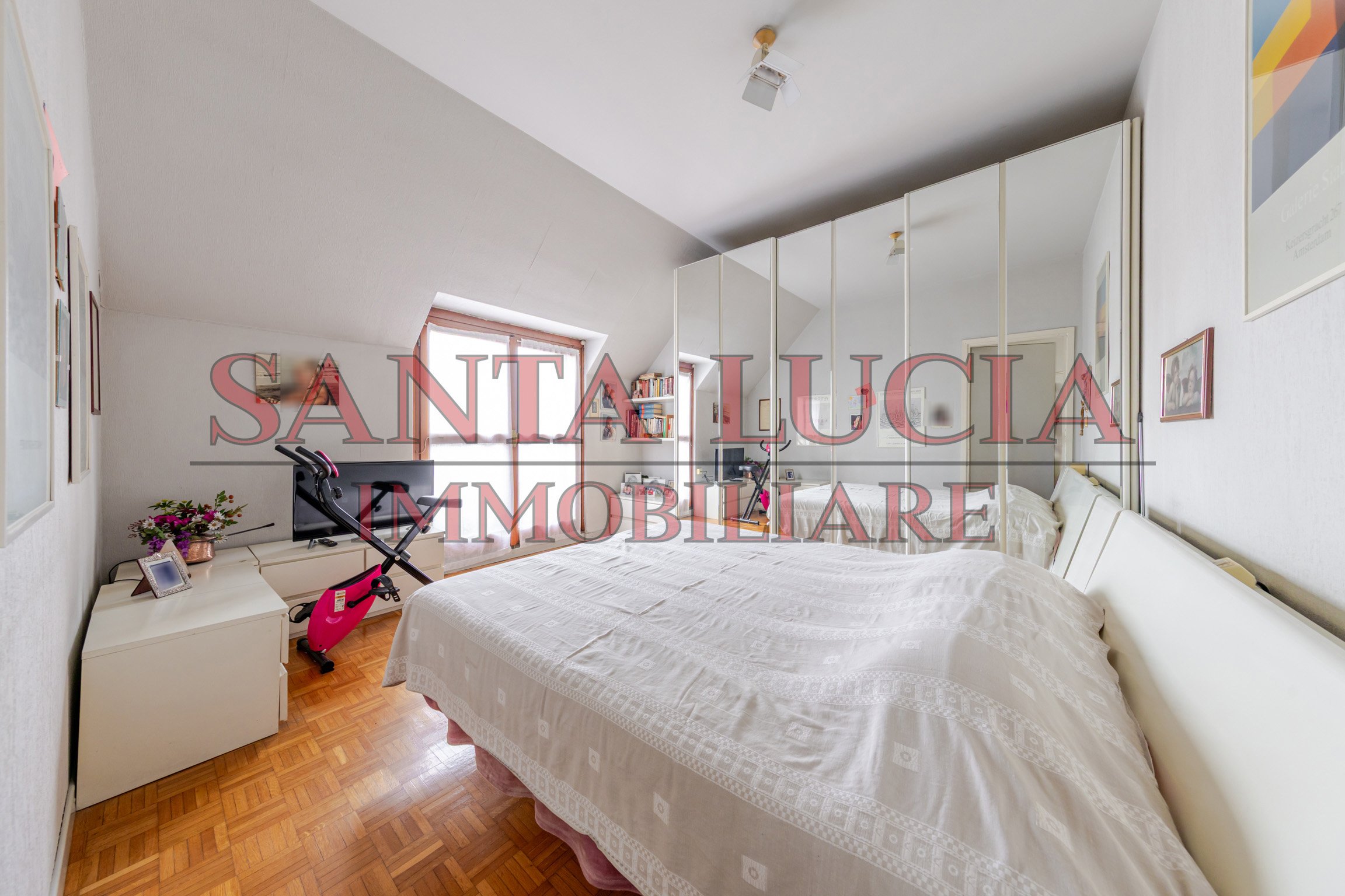 Attico con vista mozzafiato sullo skyline di Milano e alpi - Via Giacomo Boni 29 - Santa Lucia Immobiliare