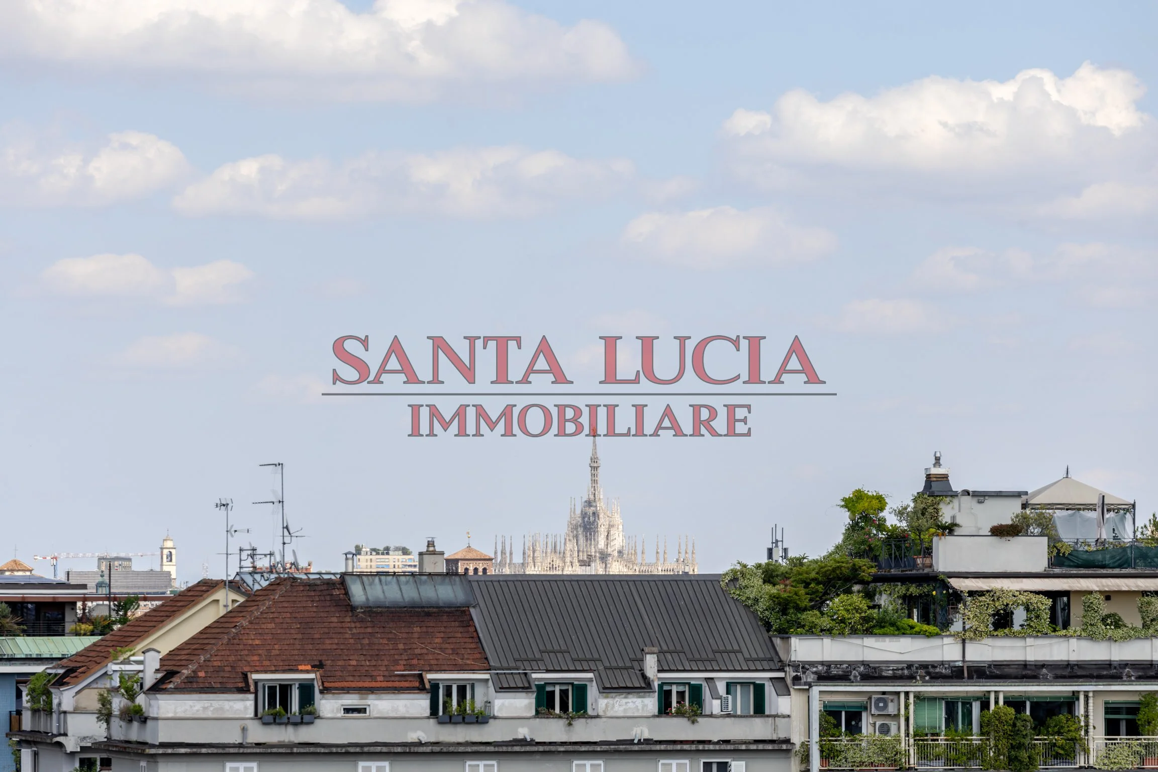 Attico con vista mozzafiato sullo skyline di Milano e alpi - Via Giacomo Boni 29 - Santa Lucia Immobiliare