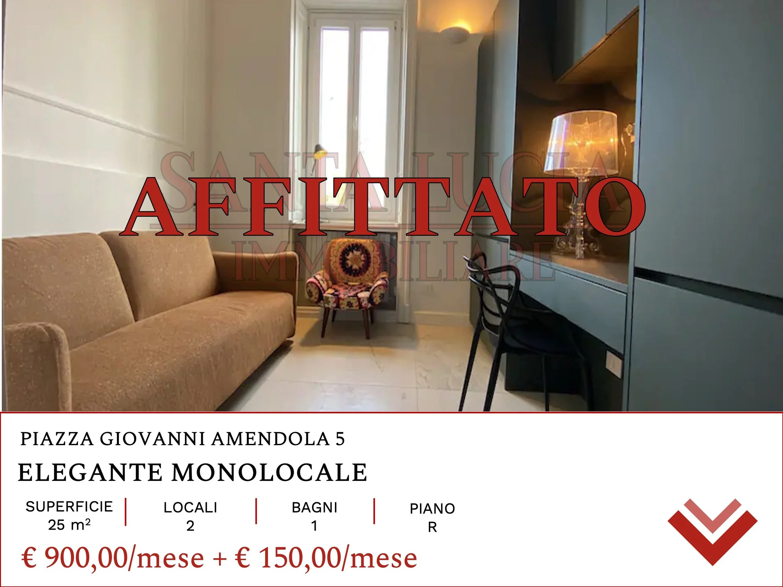AFFITTATO PIAZZA  AMENDOLA 5
