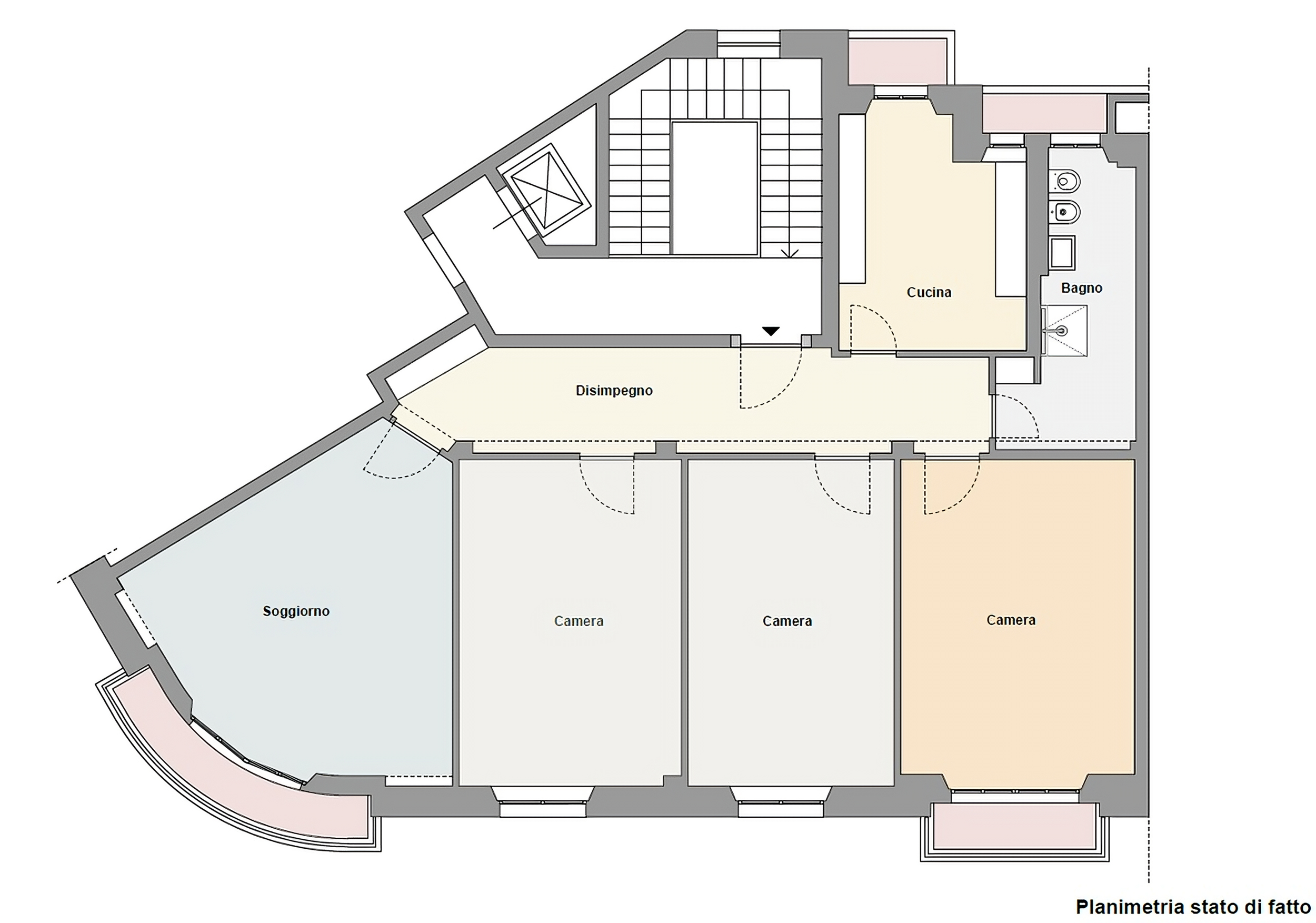 130 mq da personalizzare - Viale Murillo 1 - Santa Lucia Immobiliare