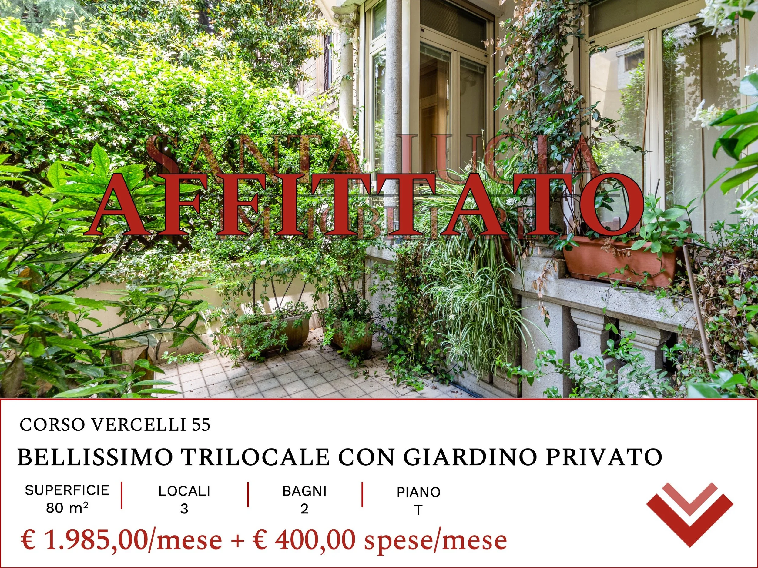 AFFITTATO CORSO VERCELLI 55
