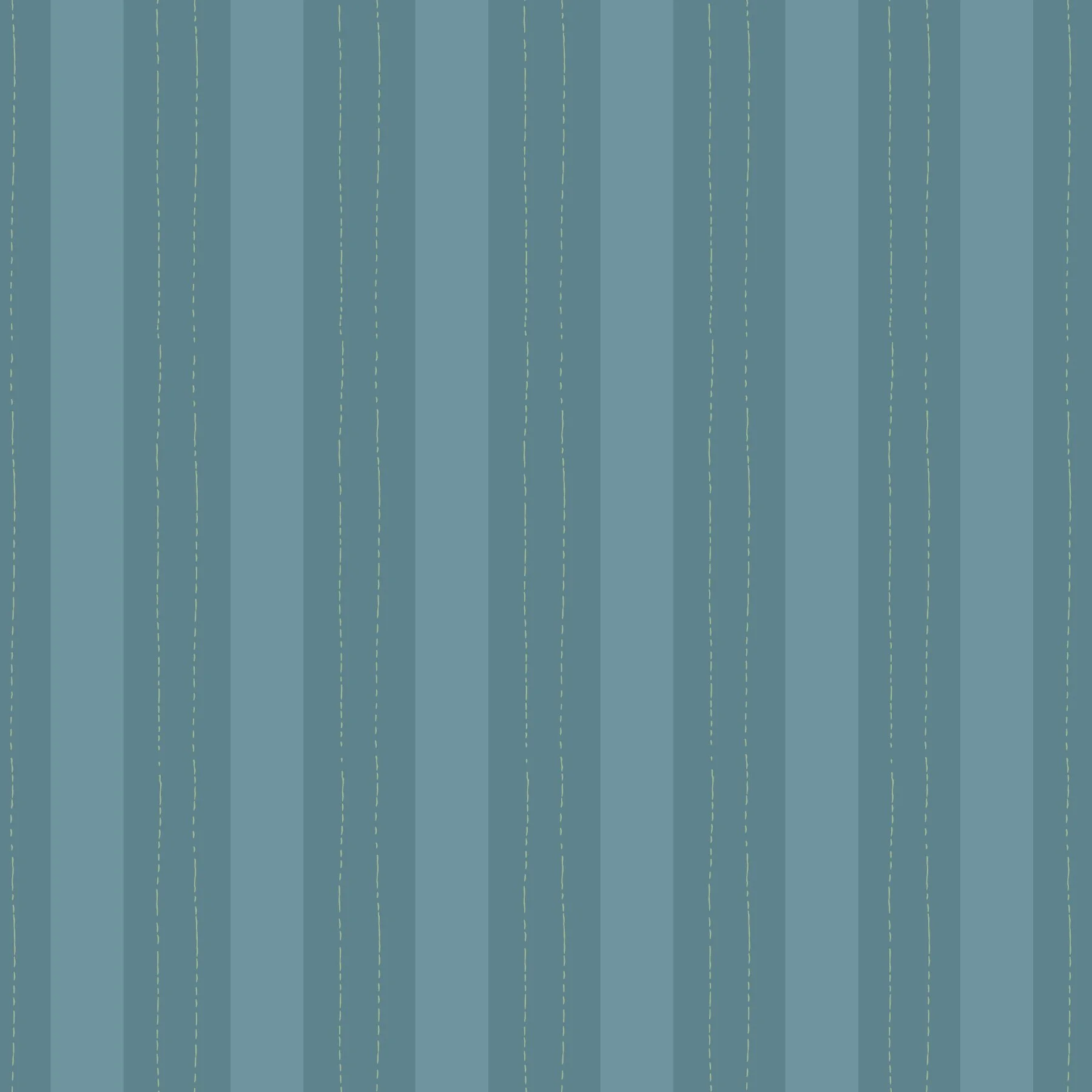 Teal Stripes