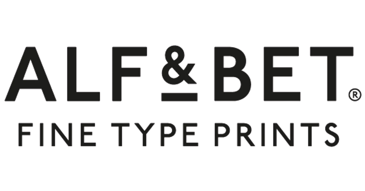 Alf & Bet Prints logo