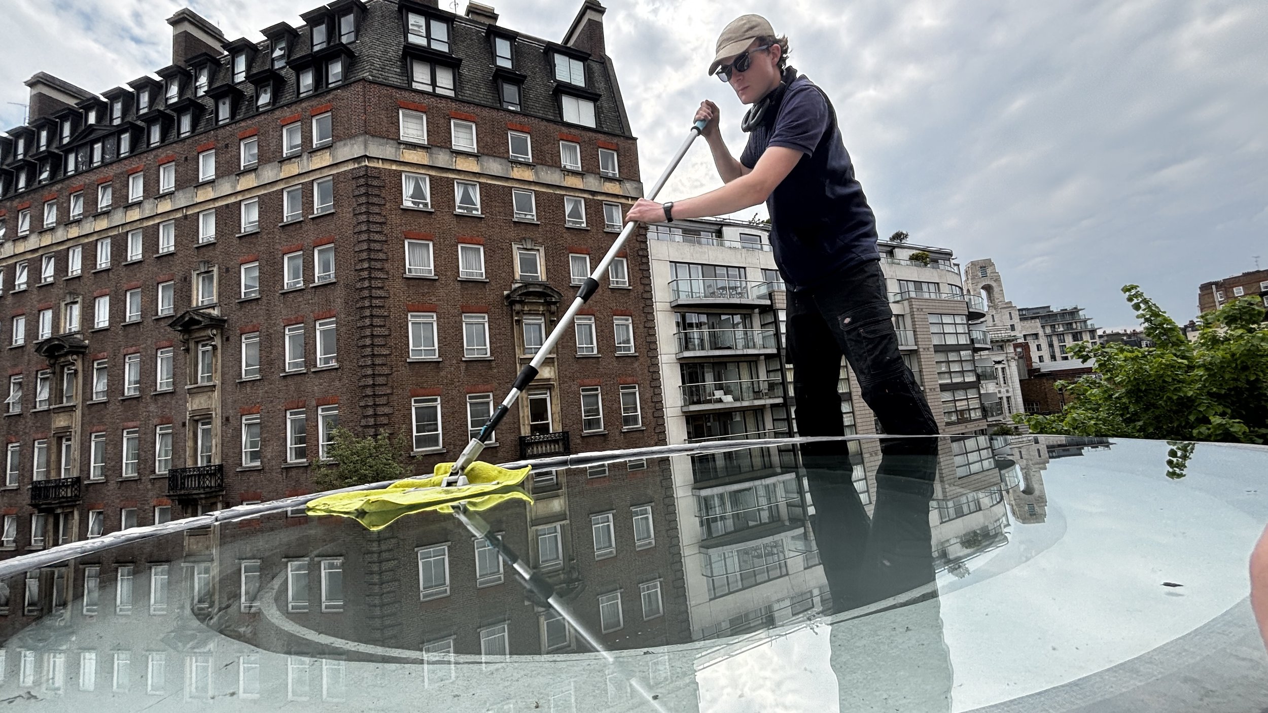 Skylight cleaning in Regent's Park