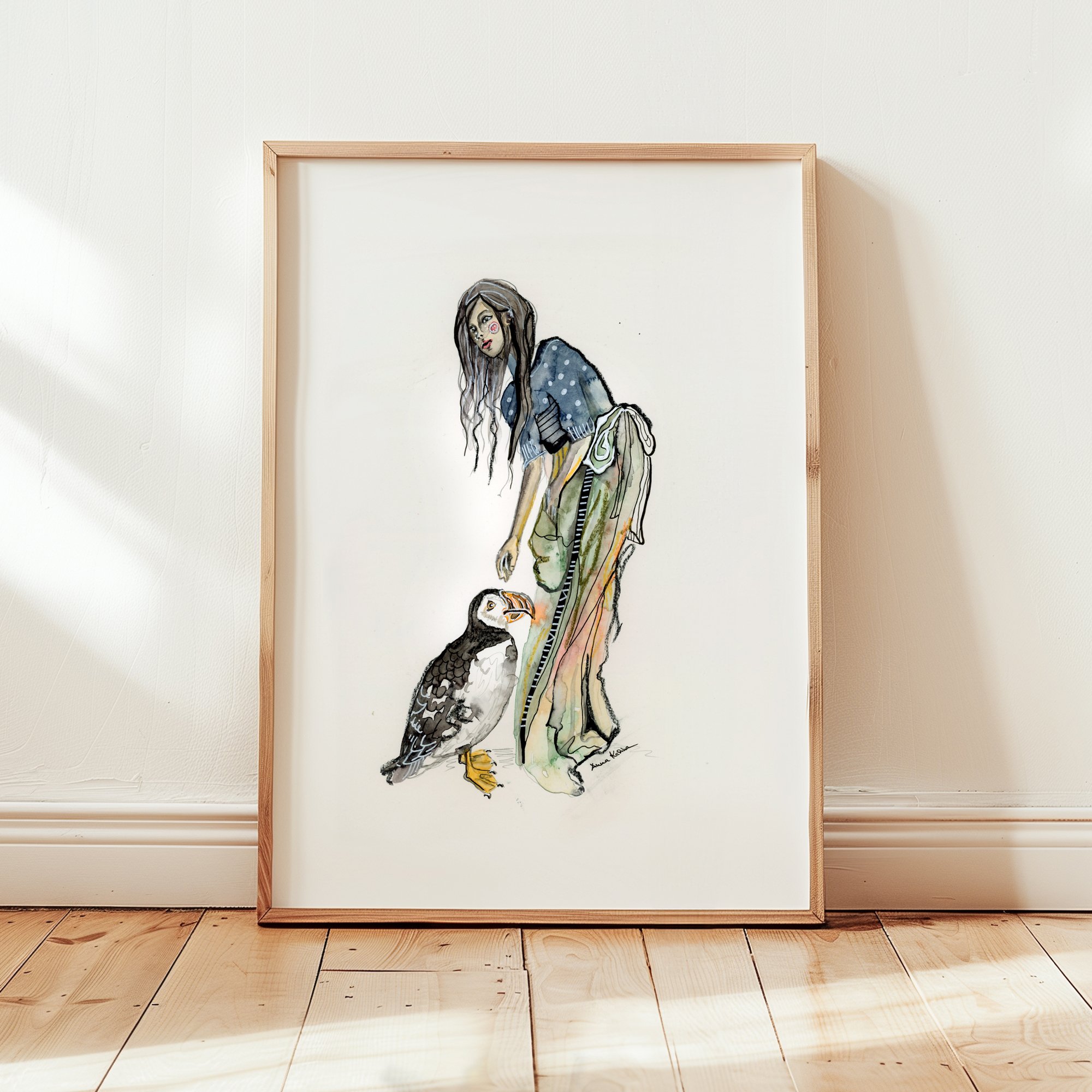 "AUF DEINEM FELSEN" Limitierter Kunstdruck (noch 12 und 7)
