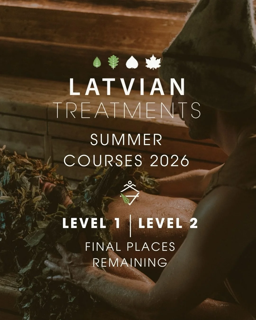 We still have some places left for you to learn the Level 1 Air Treatment and (for those ready to take the next step in their journey) the Level 2 Fire Treatment in Latvia this Summer and we would love to welcome you there 💚

These courses take you 