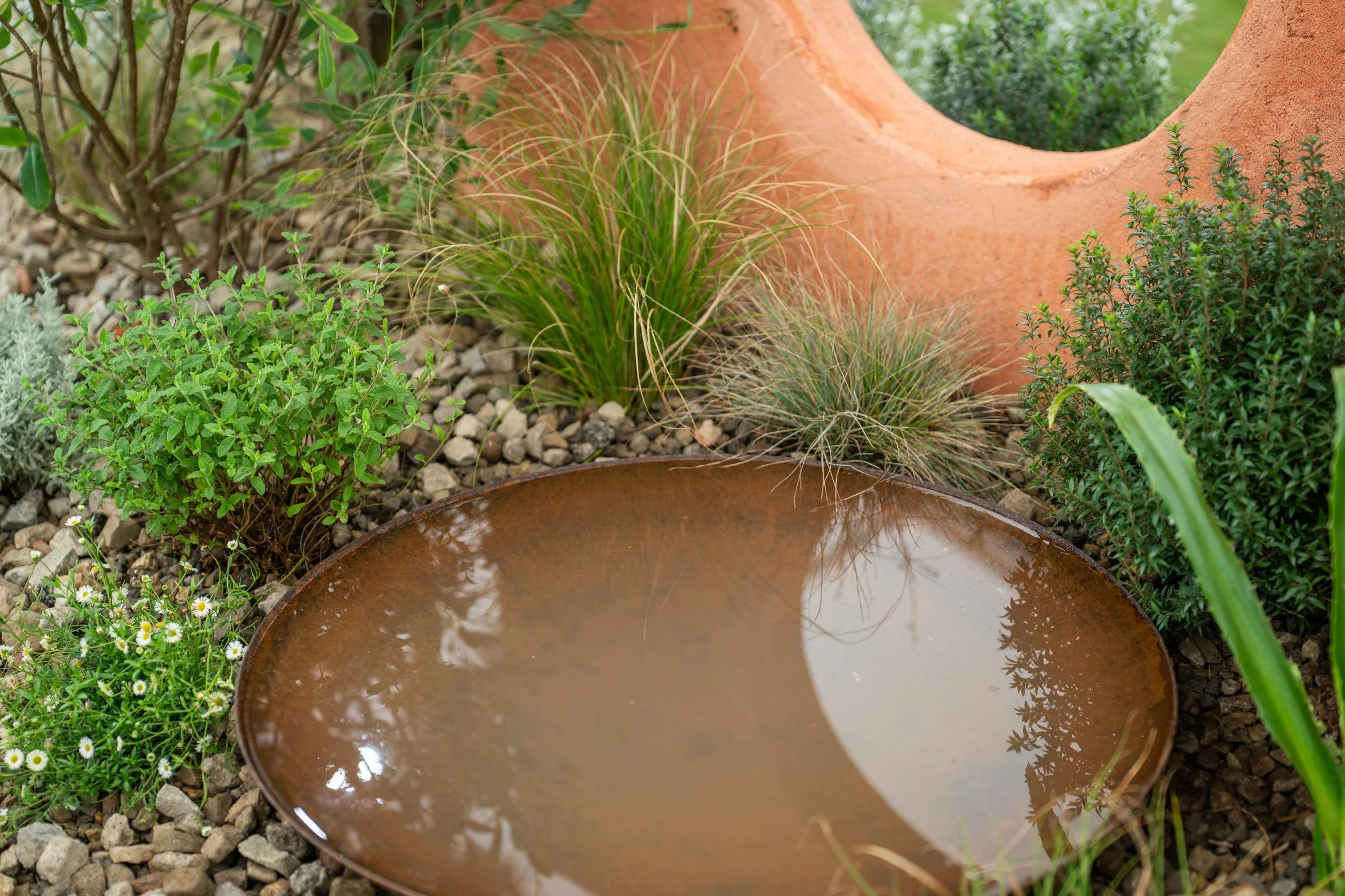 Award winning garden design studio Grant Horticulture win the Challenge Cup and a special award at the Harrogate Flower Show, Newby Hall