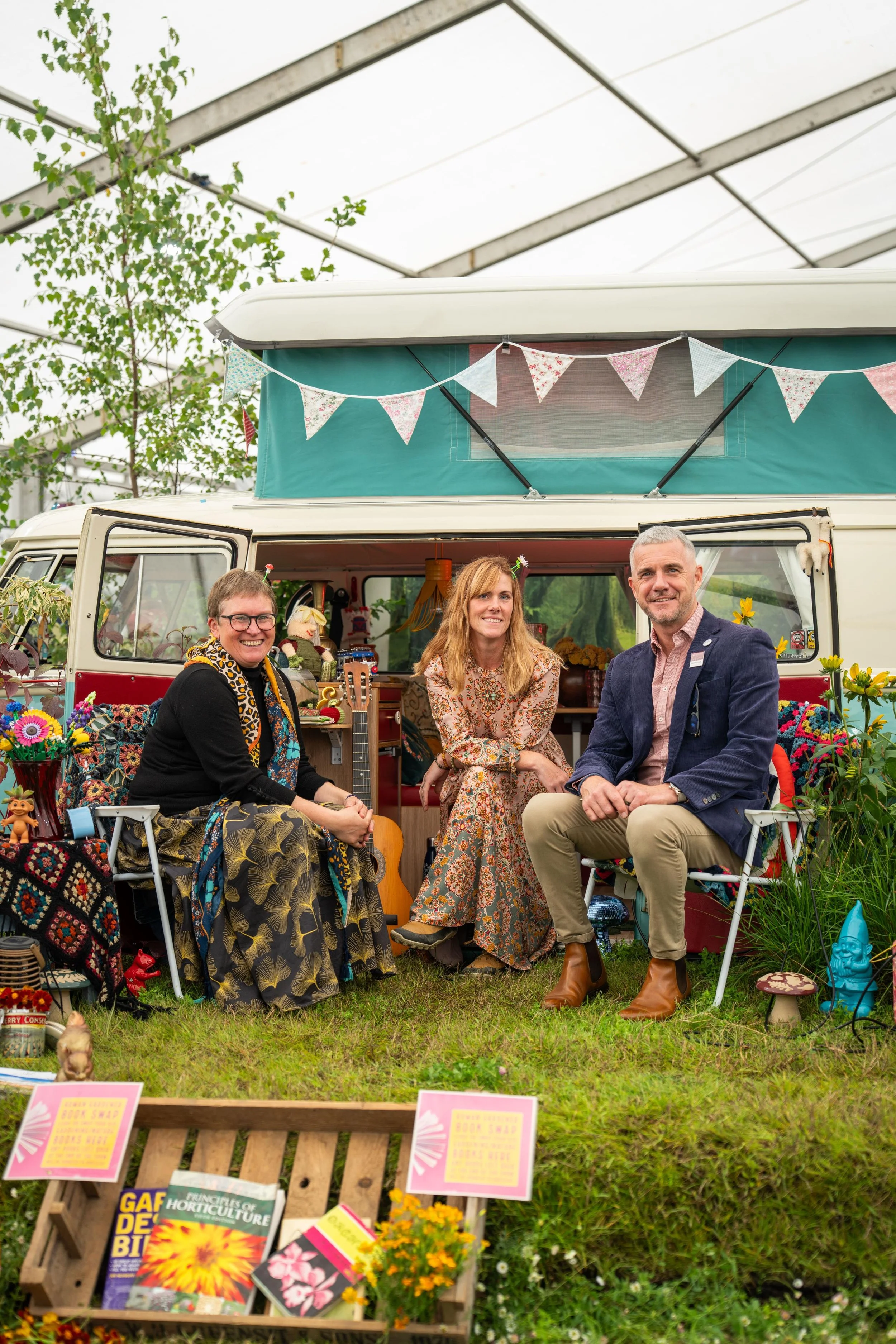 Award winning garden design studio Grant Horticulture win the Challenge Cup and a special award at the Harrogate Flower Show, Newby Hall