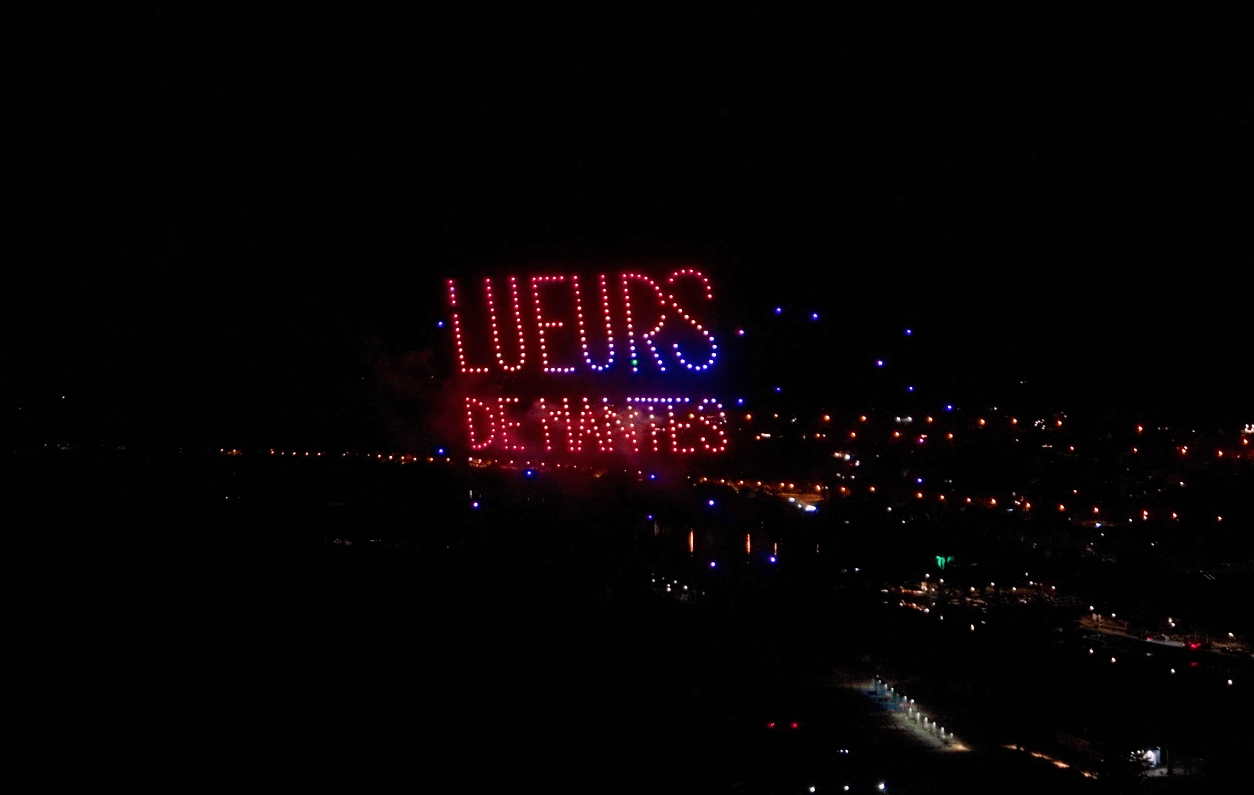 Drone show - Lueurs de Mantes 2026 