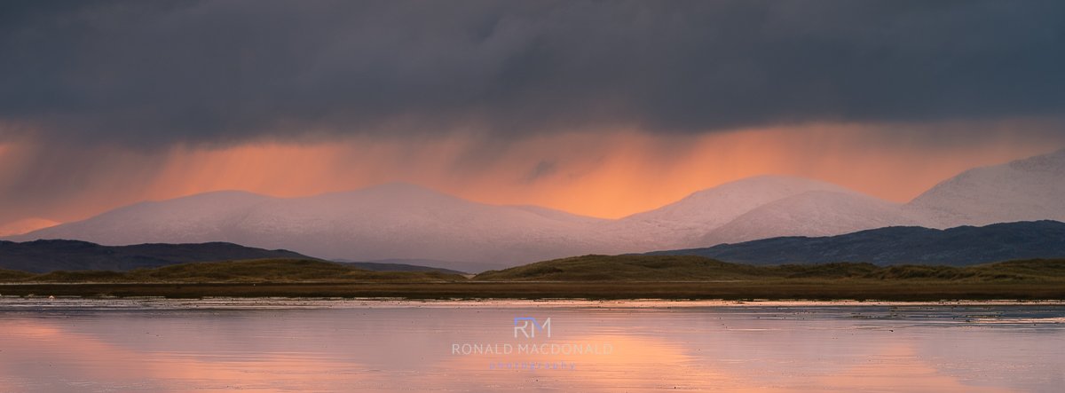 Harris Hills Sunrise Panorama