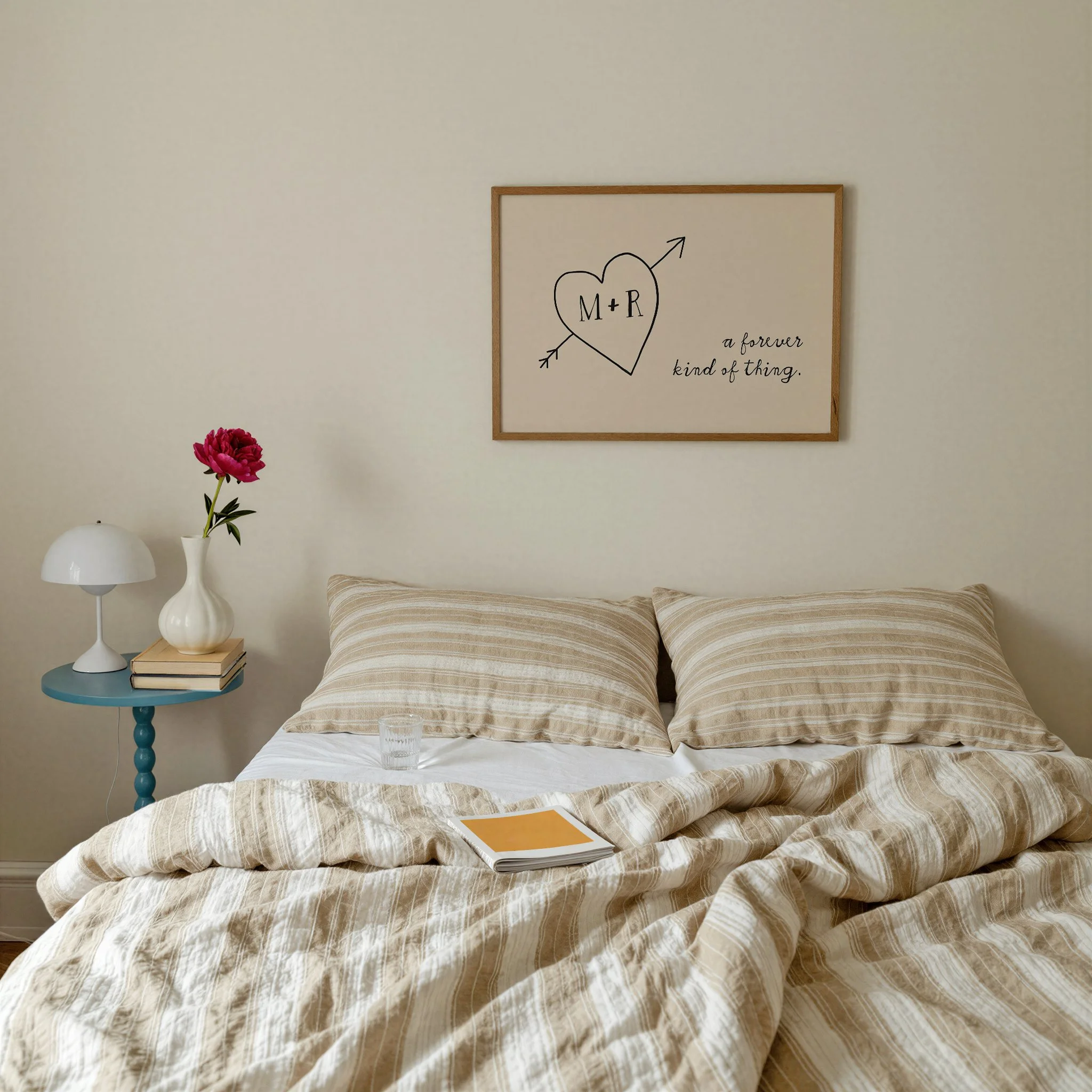 forever kind of thing personalised anniversary wedding print 1.jpg