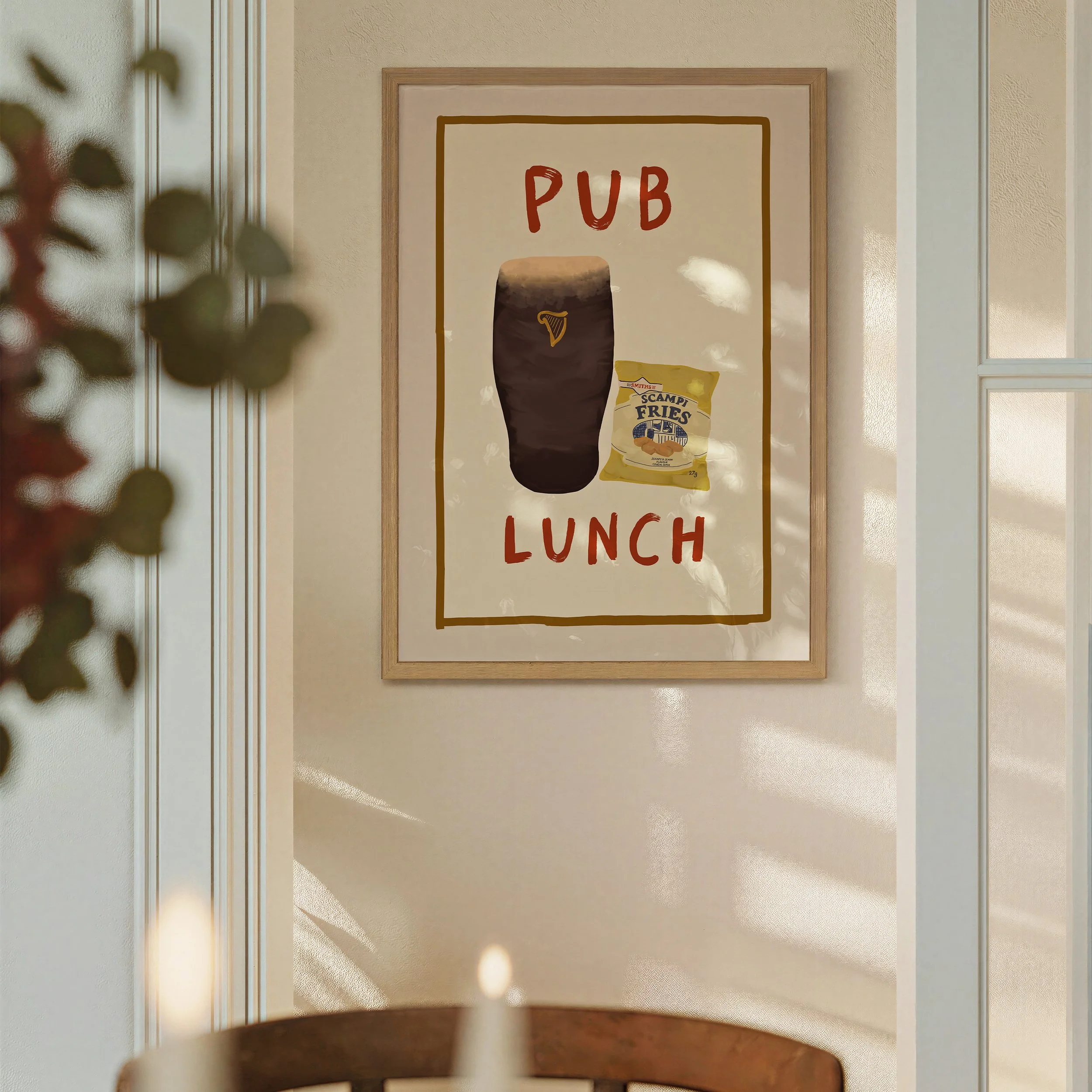 pub lunch print with guiness and scampi fries 12.jpg