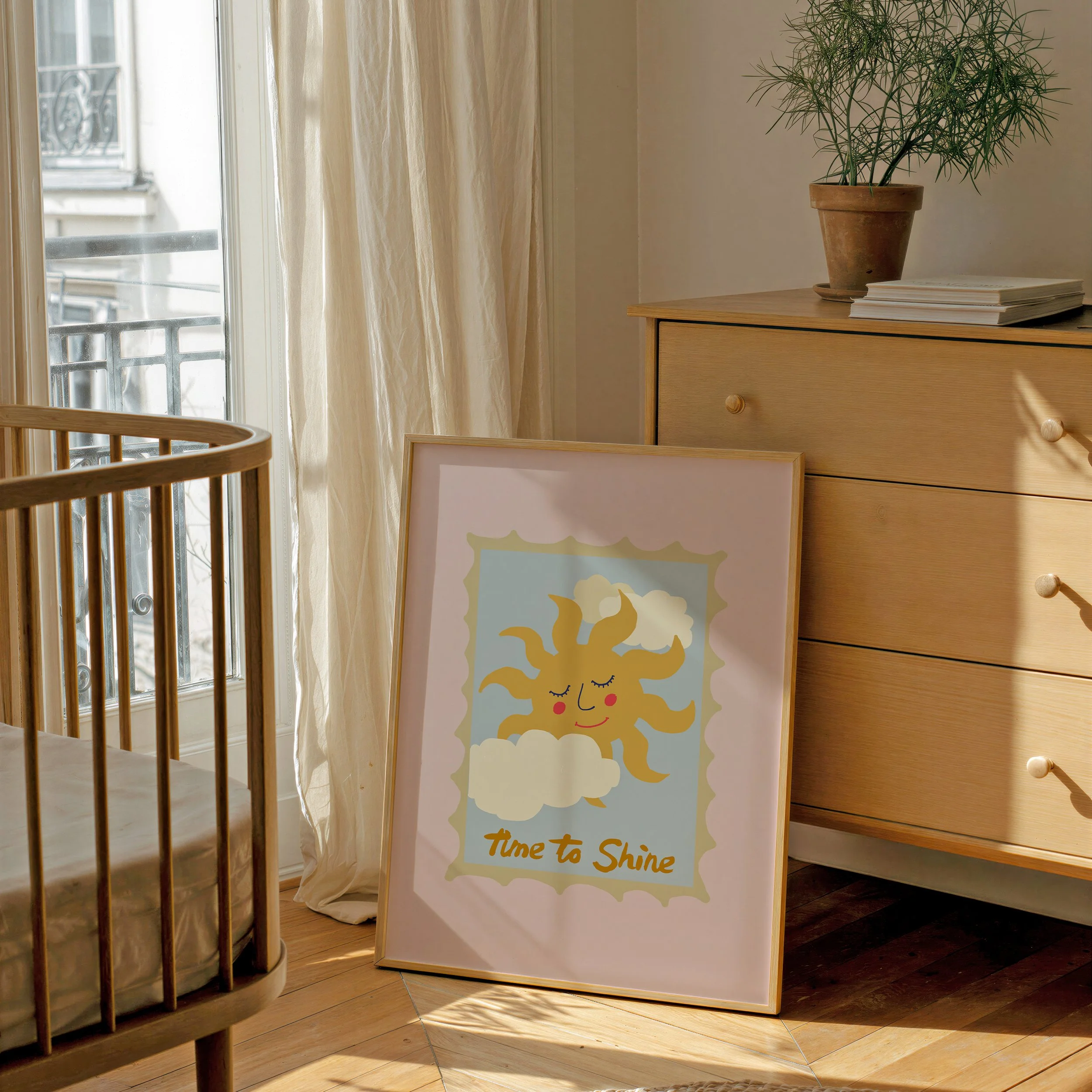 time to shine sun print for nursery 10.jpg
