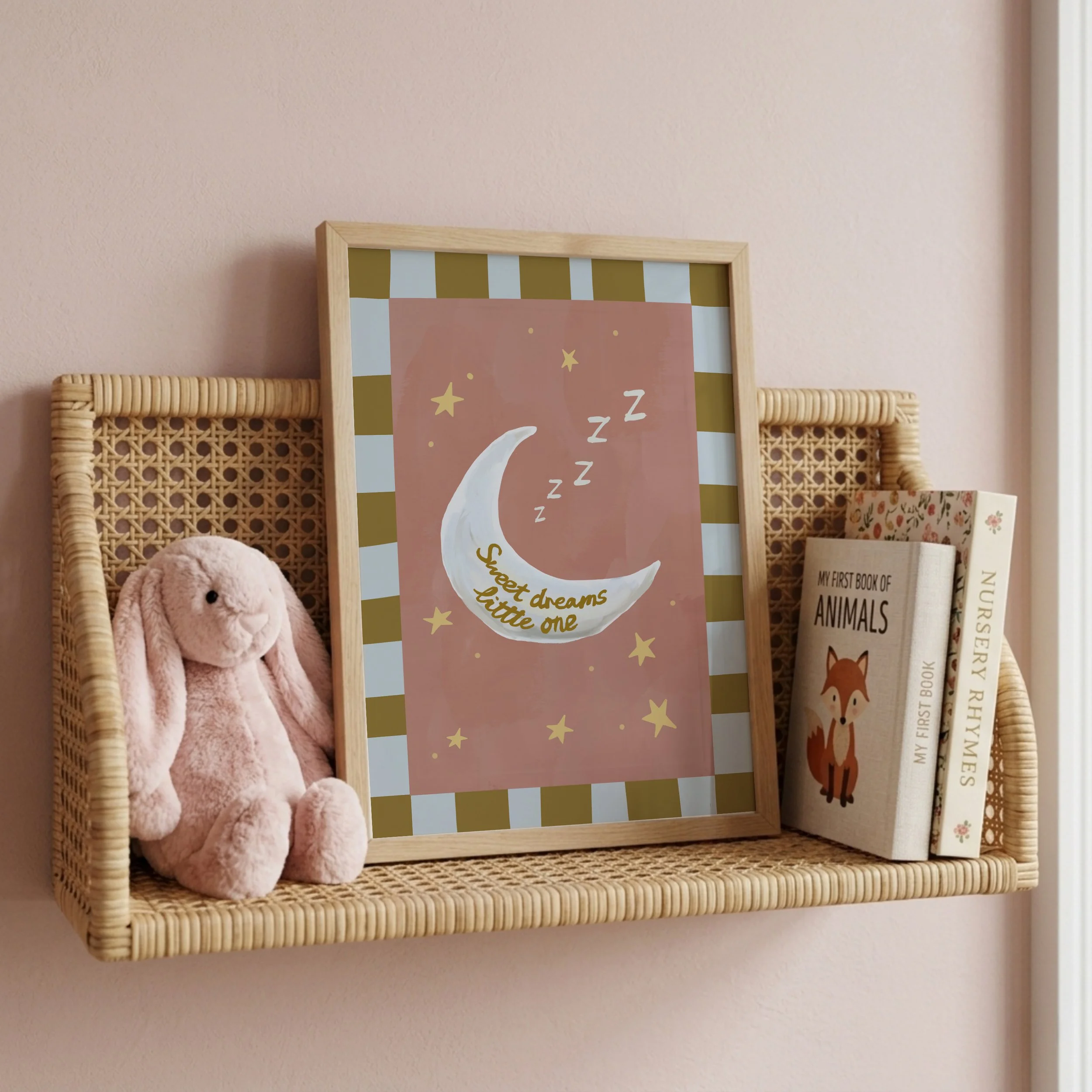 sweet dreams moon print for nursery 1.jpg