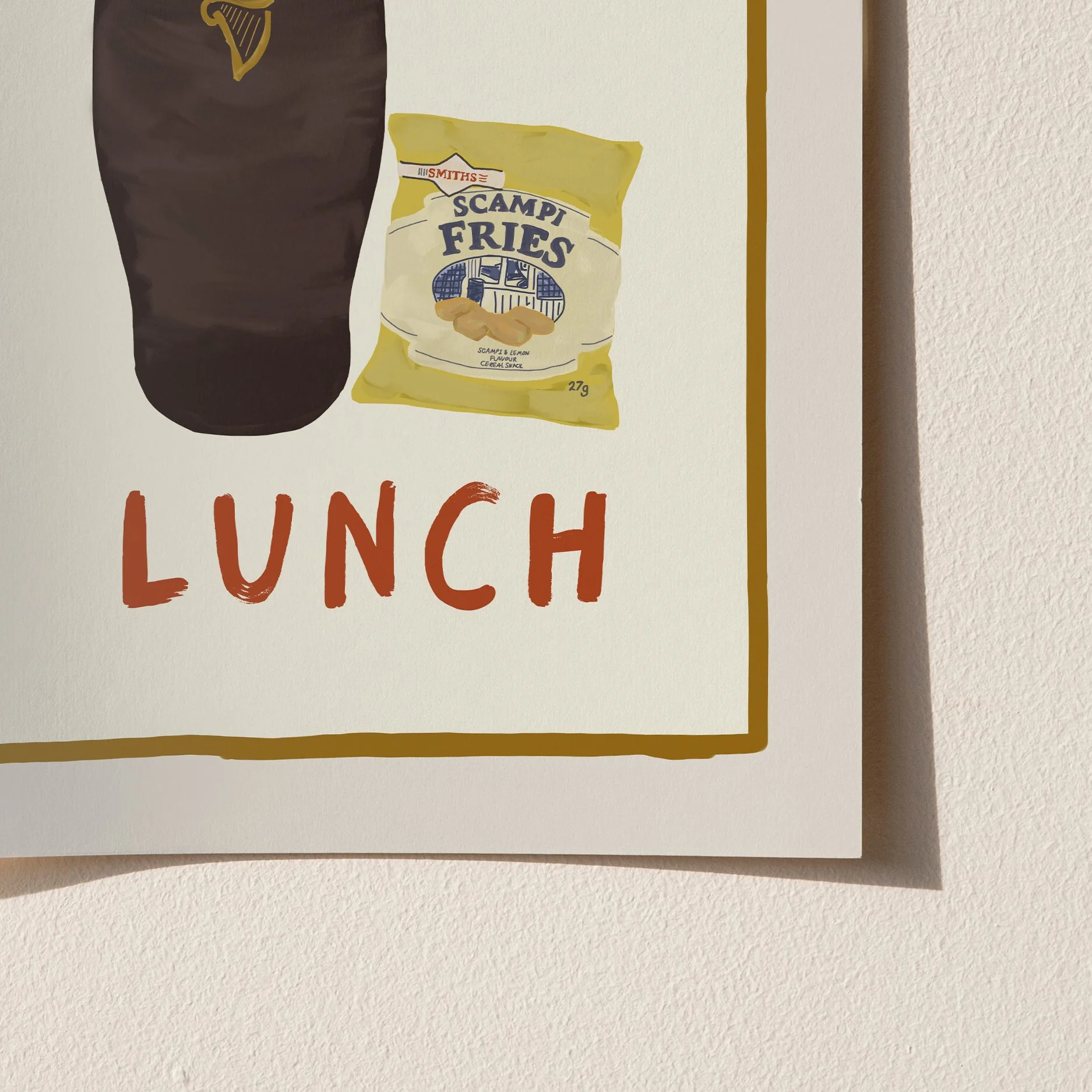 pub lunch print with guiness and scampi fries 8.jpg