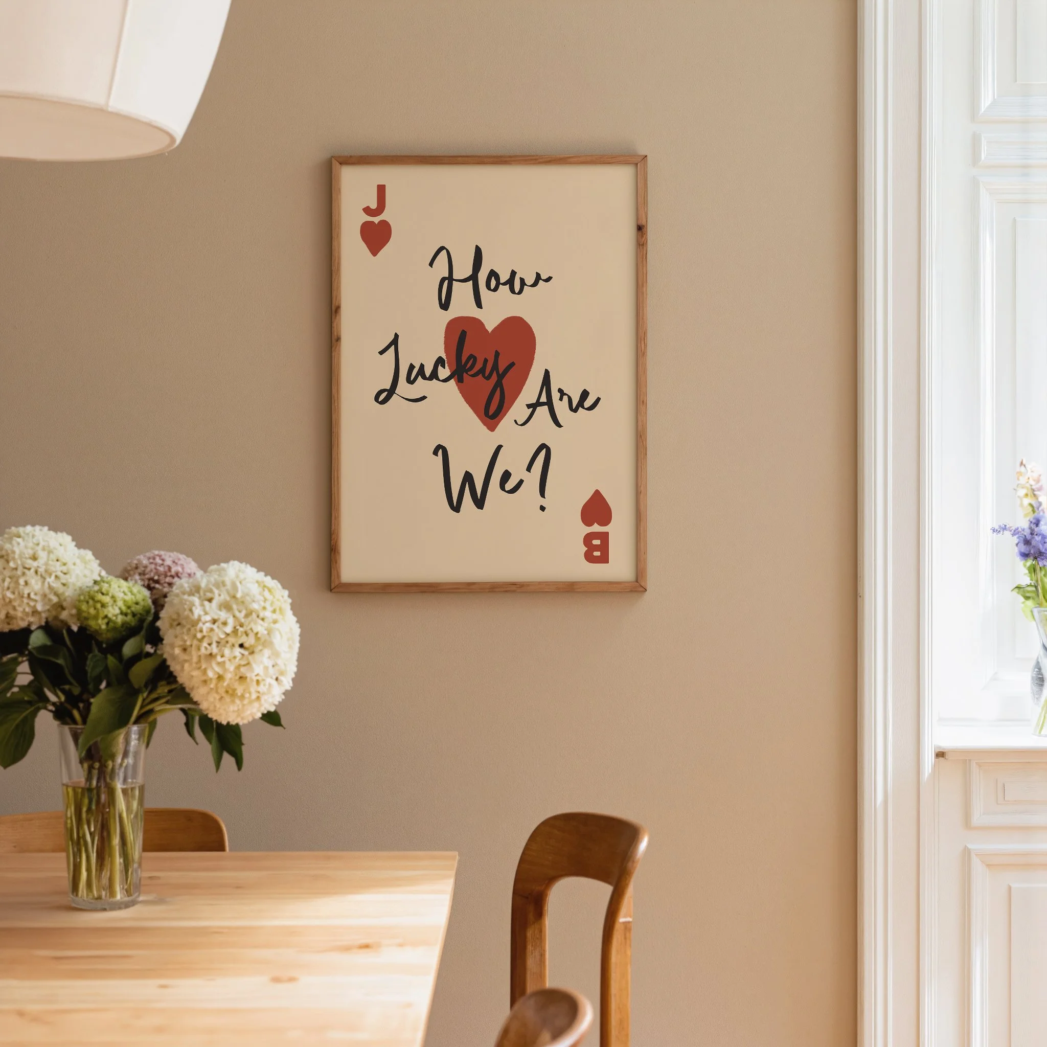 how lucky are we personalised print.jpg