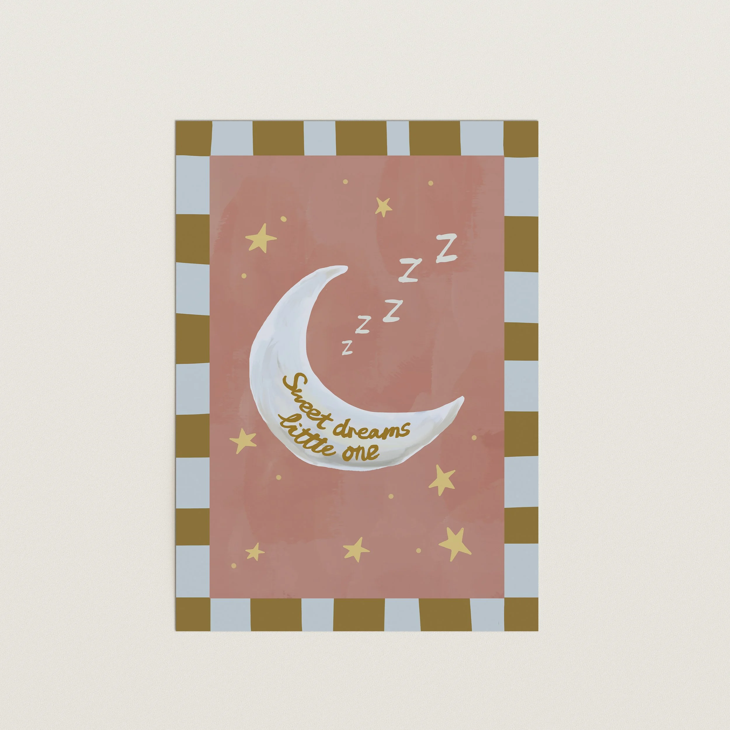 sweet dreams moon print for nursery 3.jpg