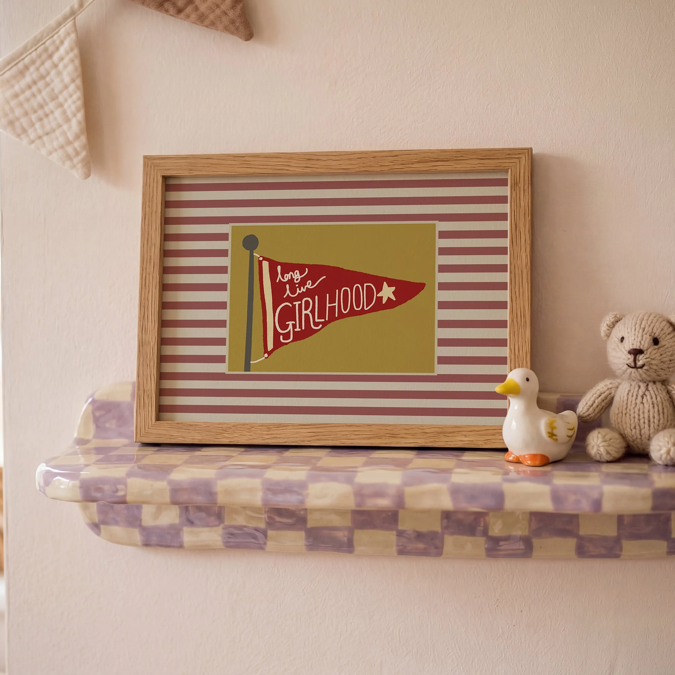 long live girlhood print in girls room 8.jpg