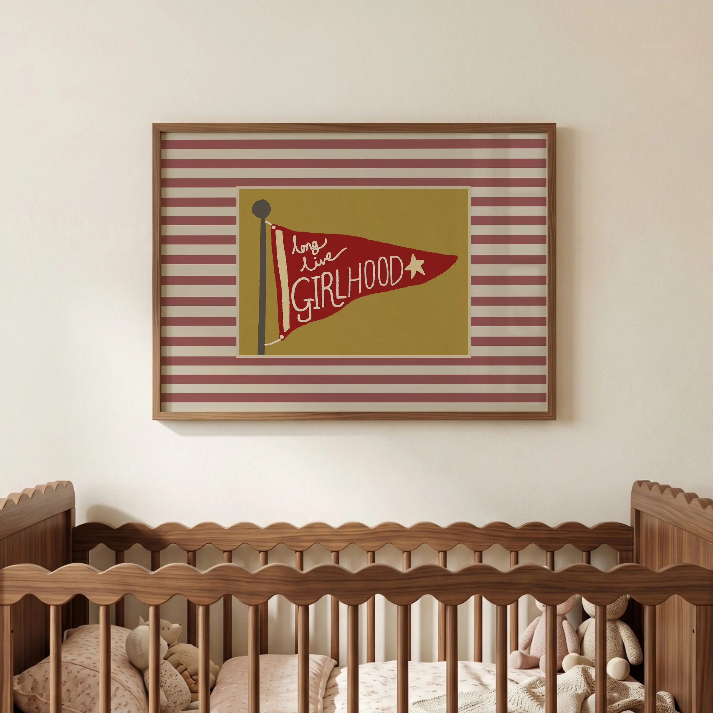 long live girlhood print in girls room 7.jpg