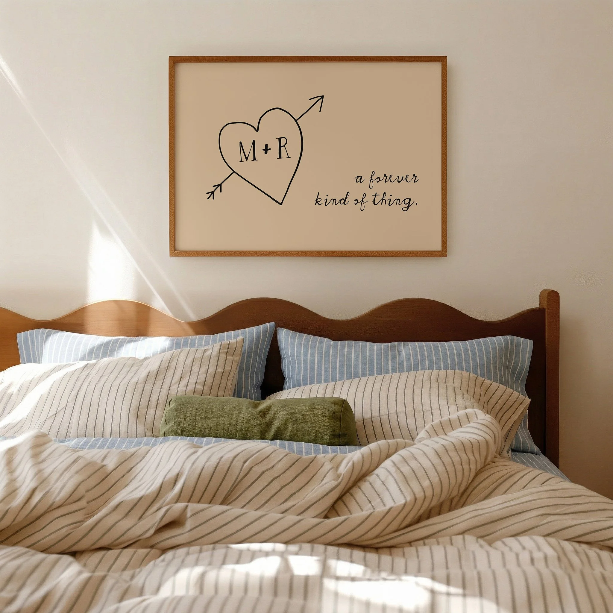 forever kind of thing personalised anniversary wedding print MAIN.jpg