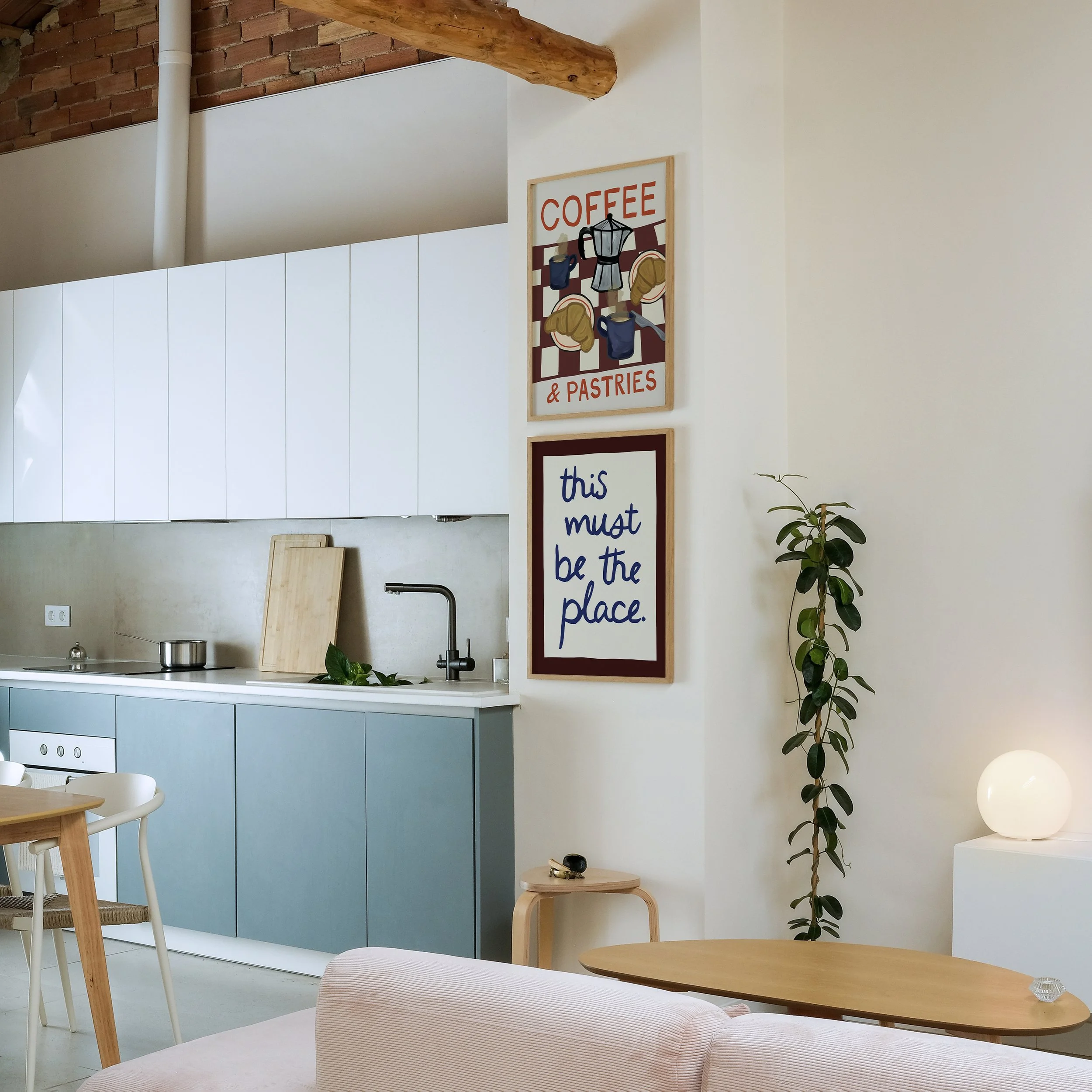 this must be the place print in kitchen.jpg