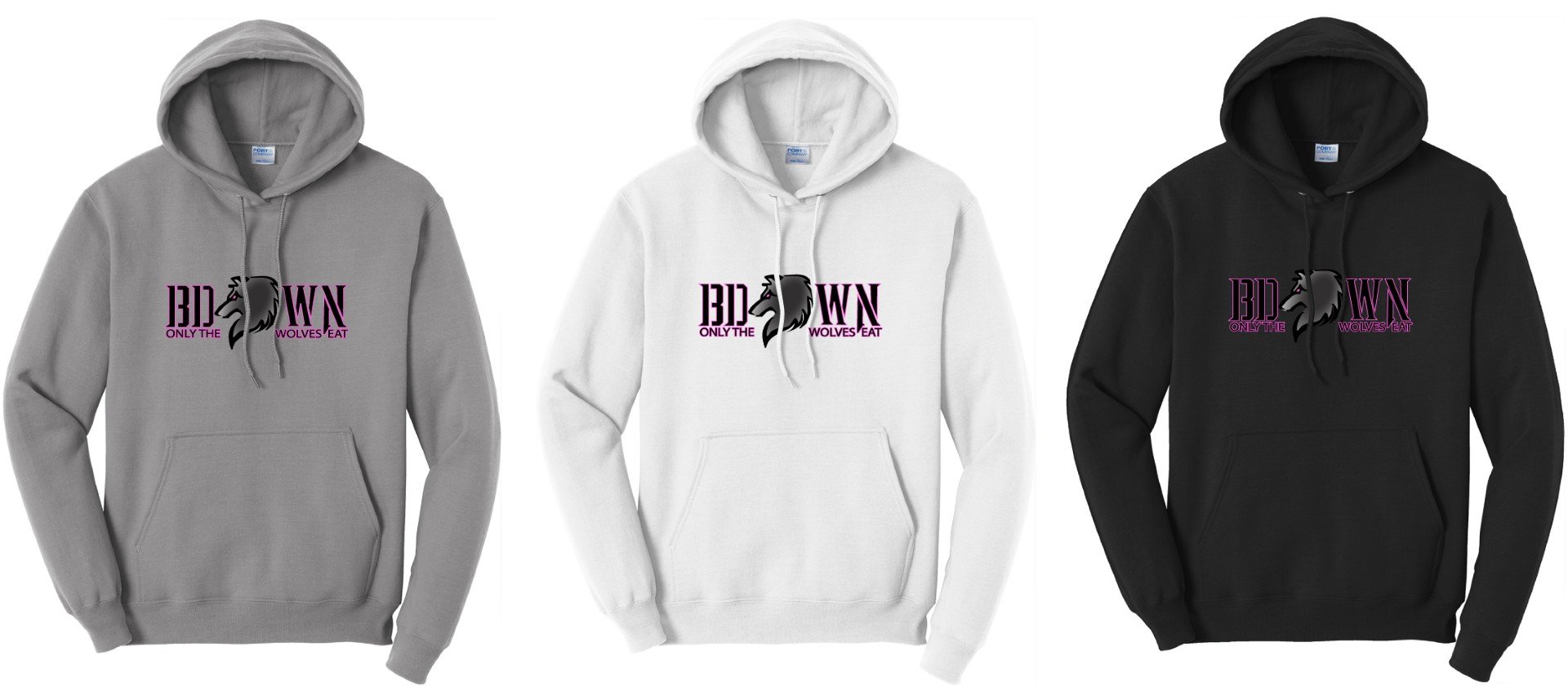 Team Breakdown Hoodies in 3 Colors!