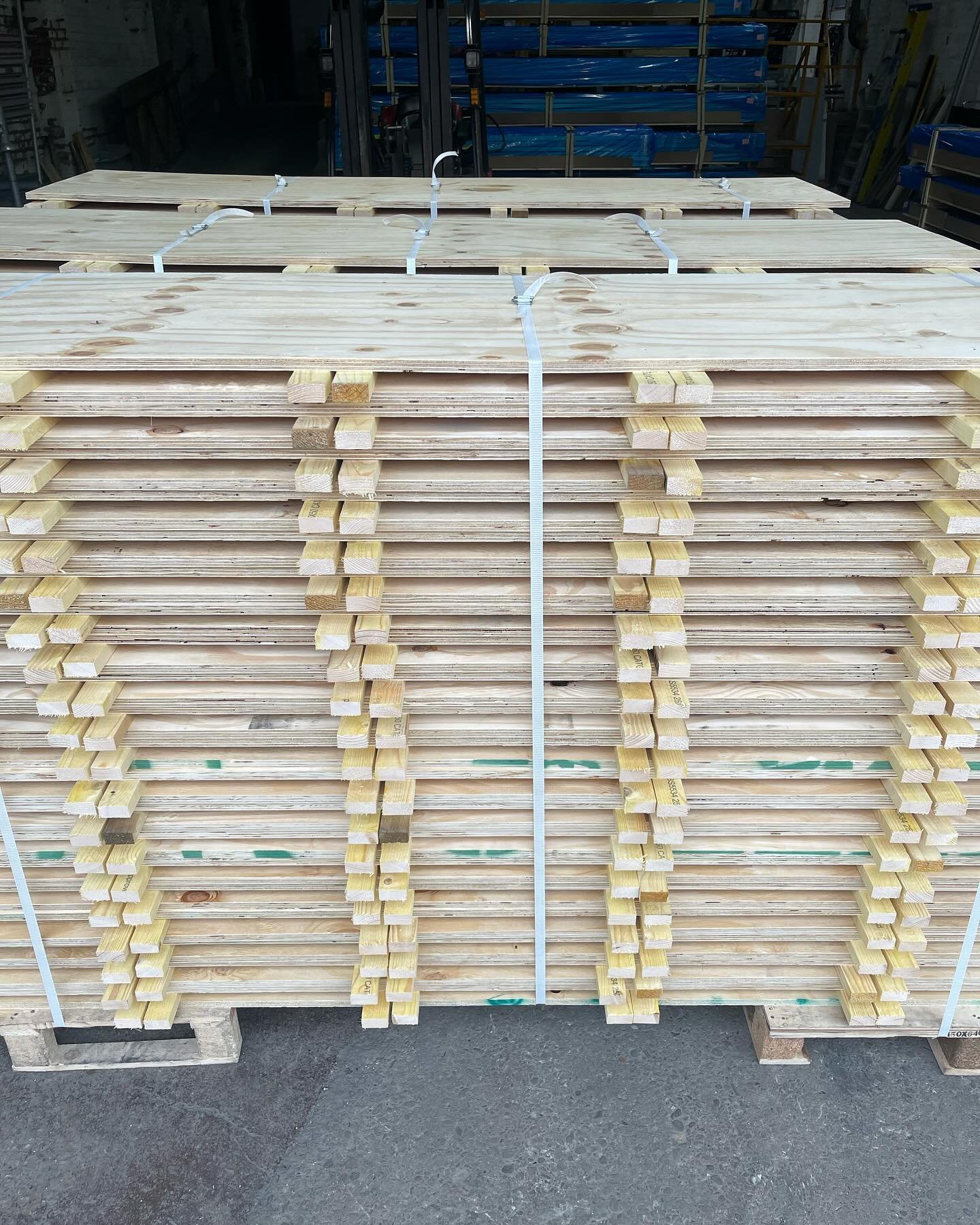 A freshly manufactured floor leaving today for a new Marquee Customer of ours