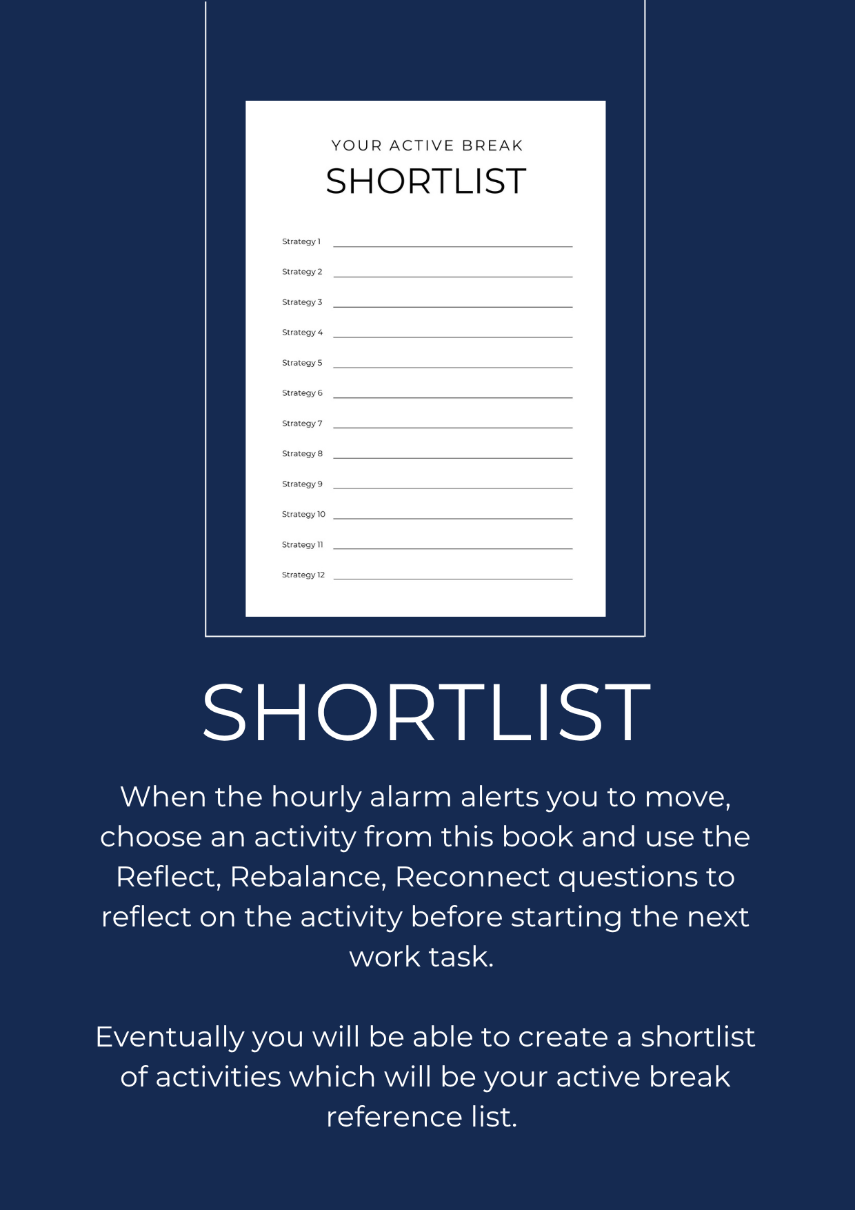 Active Break Shortlist Overview