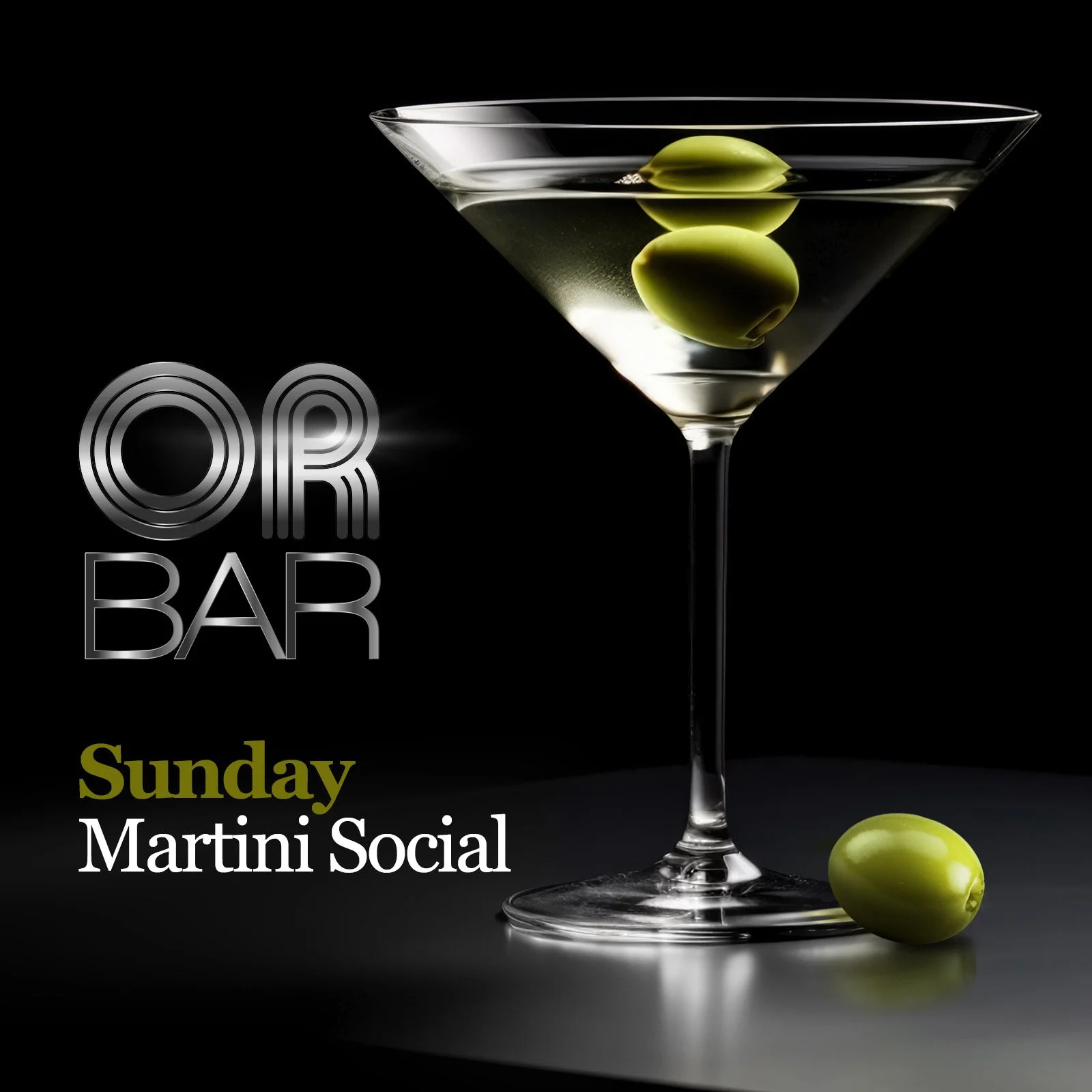 SUNDAY Martini Social