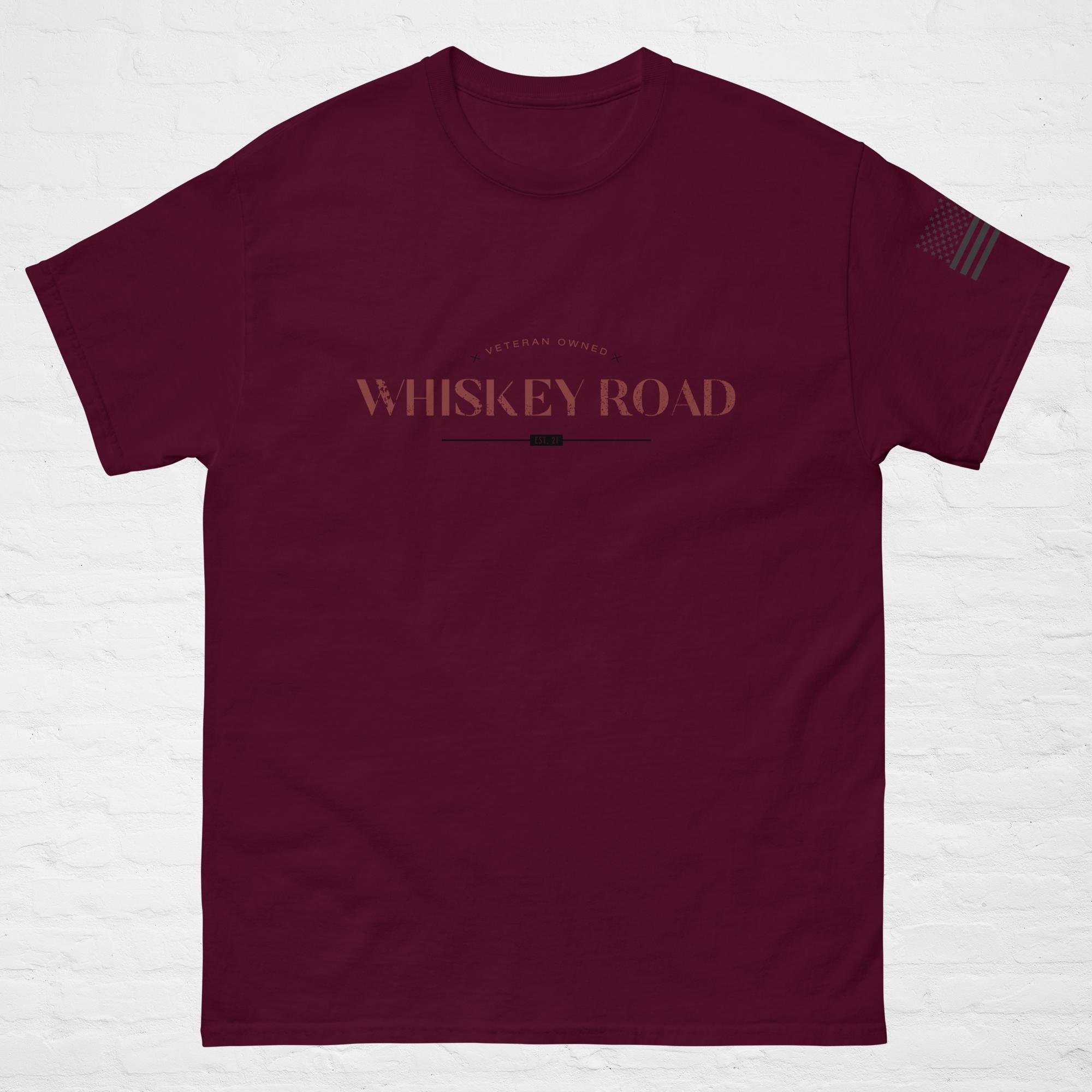 unisex-classic-tee-maroon-front-66eb88aa6bc62.jpg