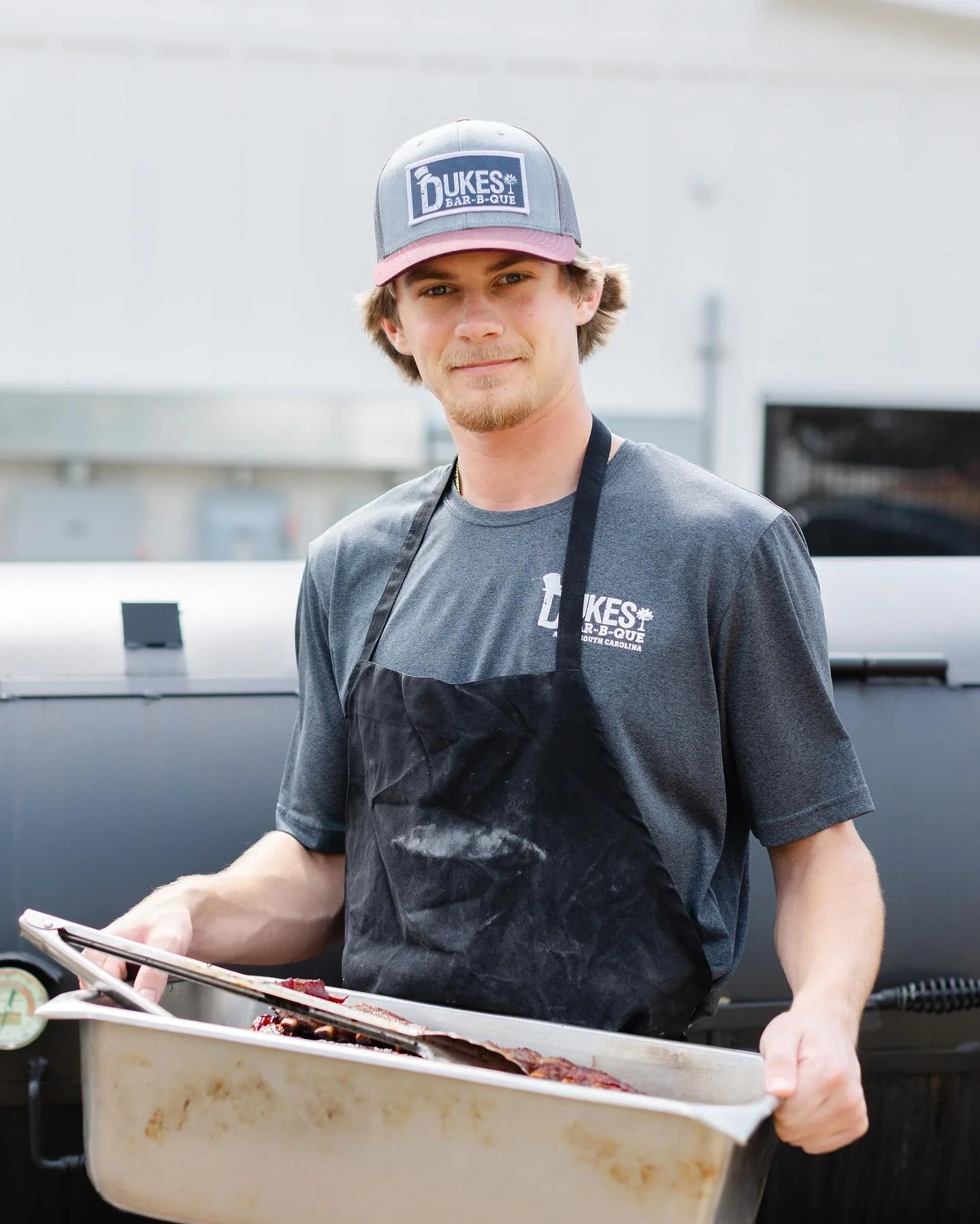 We are busy prepping today. Using a lot of sauce to get everything ready. 👨&zwj;🍳 
.
.
.
#savorthewhiskeyroad #southcarolinabbq #bbqbrand #buylocal #aikensc #aikensveryown #dukesbbq #whiskeyroadsauce