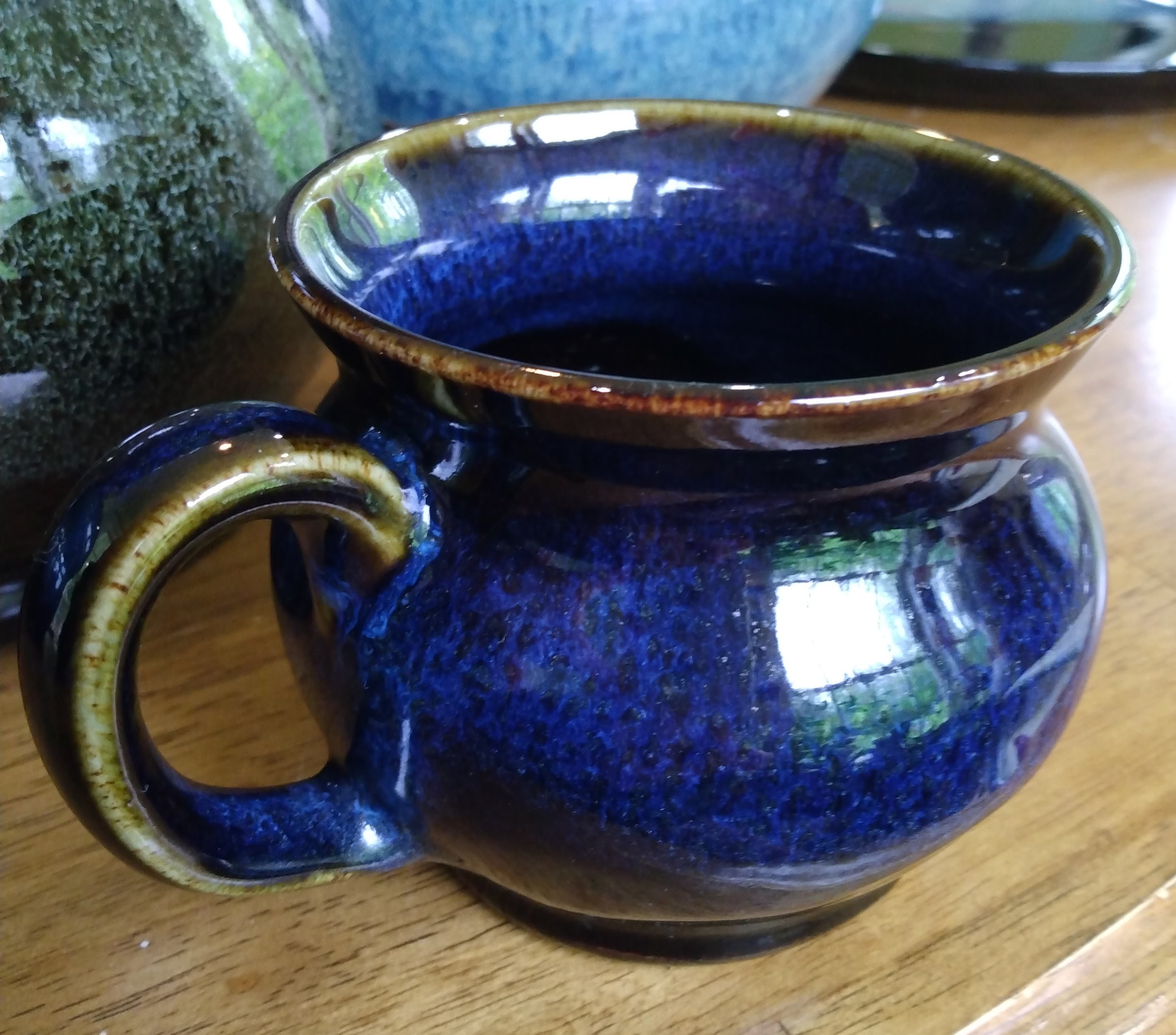 Chun licorice on thistle mug, 2025