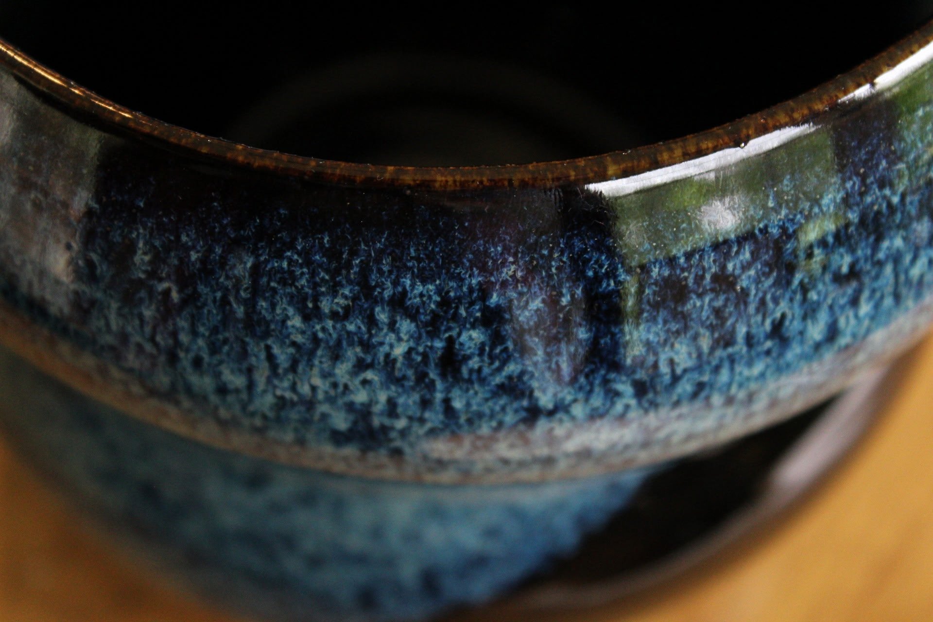 Variegated blue licorice on planter, 2025. Photography by Rakaia Kenney.