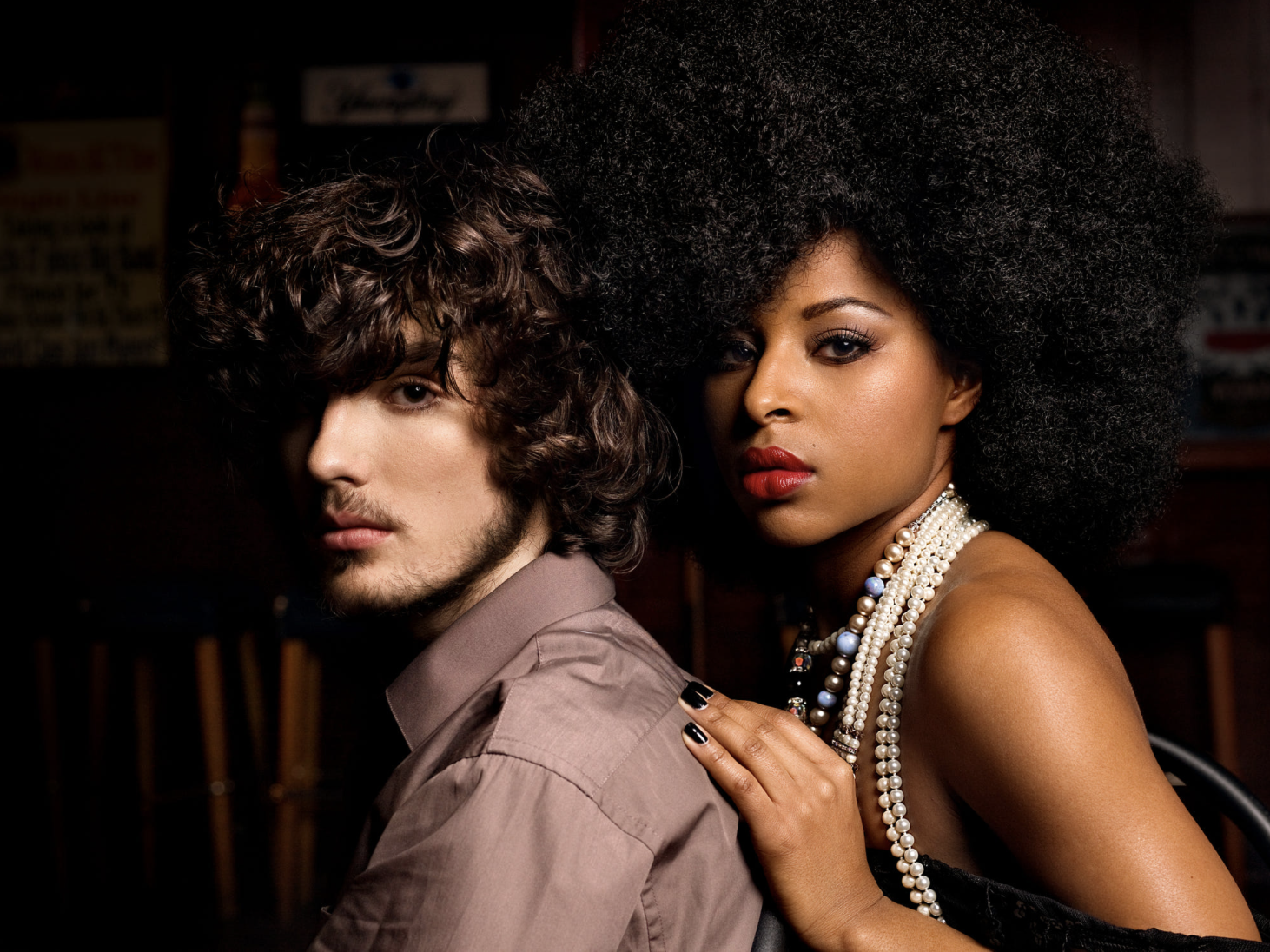 Sexy and Dark Couples Photo Shoot by Oliver Solomon