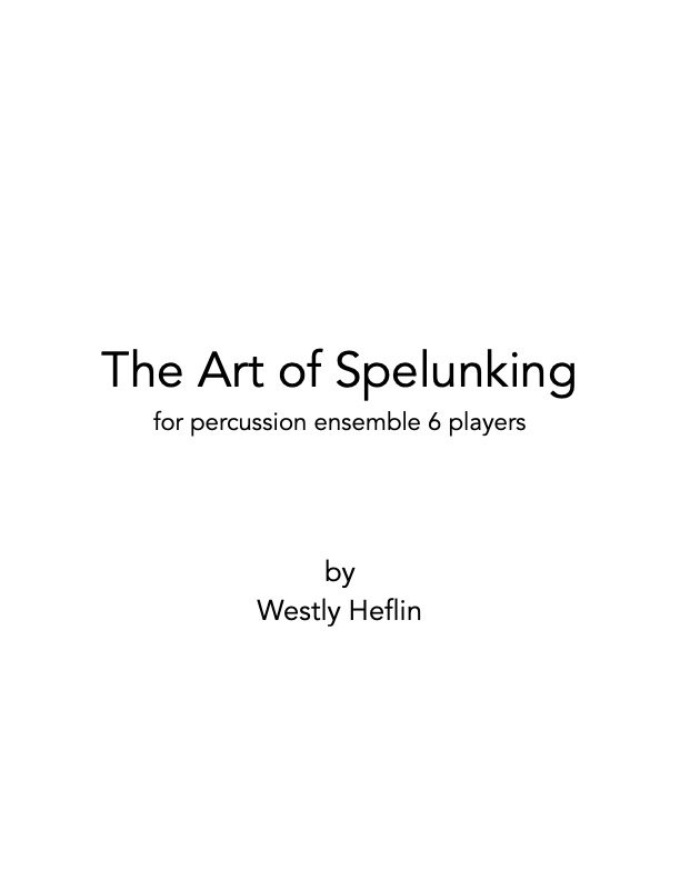 The Art of Spelunking - Score and parts.jpg