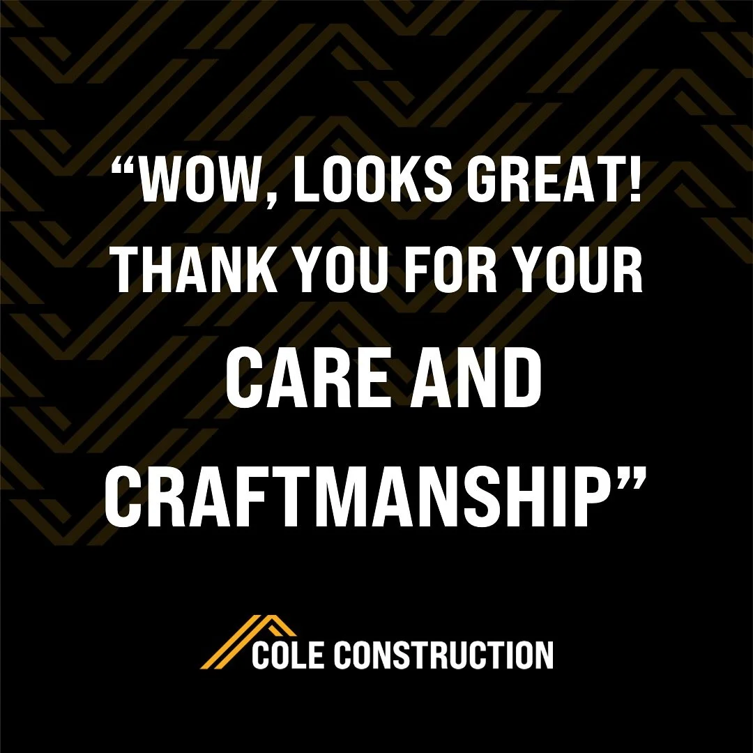 We love having the opportunity to work with great customers who value the care and quality we put into each of our builds and projects 🙌🏻